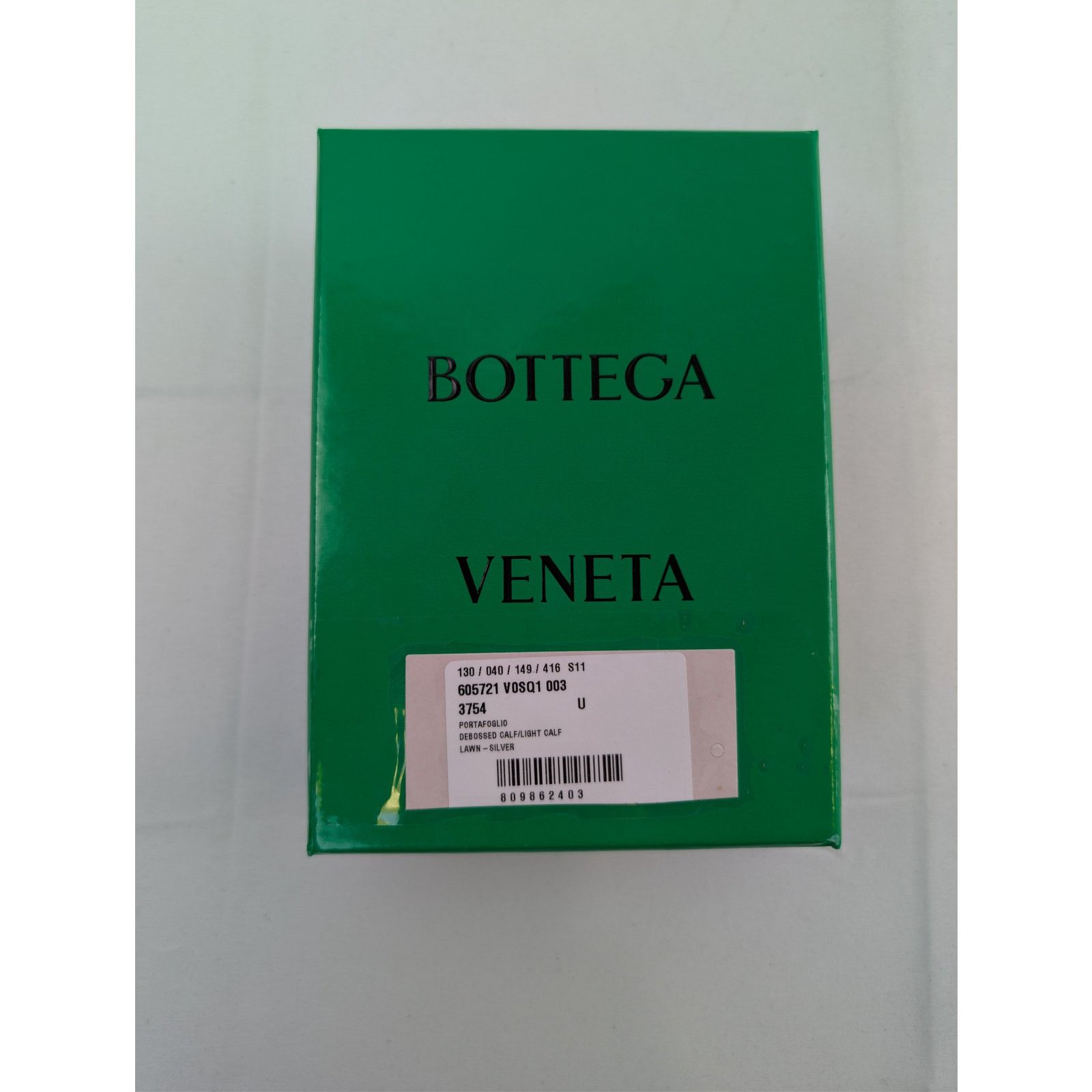 Bottega Veneta o1rshd1 Debossed Calf / Light Calf Portafoglio Wallet Size ONE SIZE - 11 Thumbnail