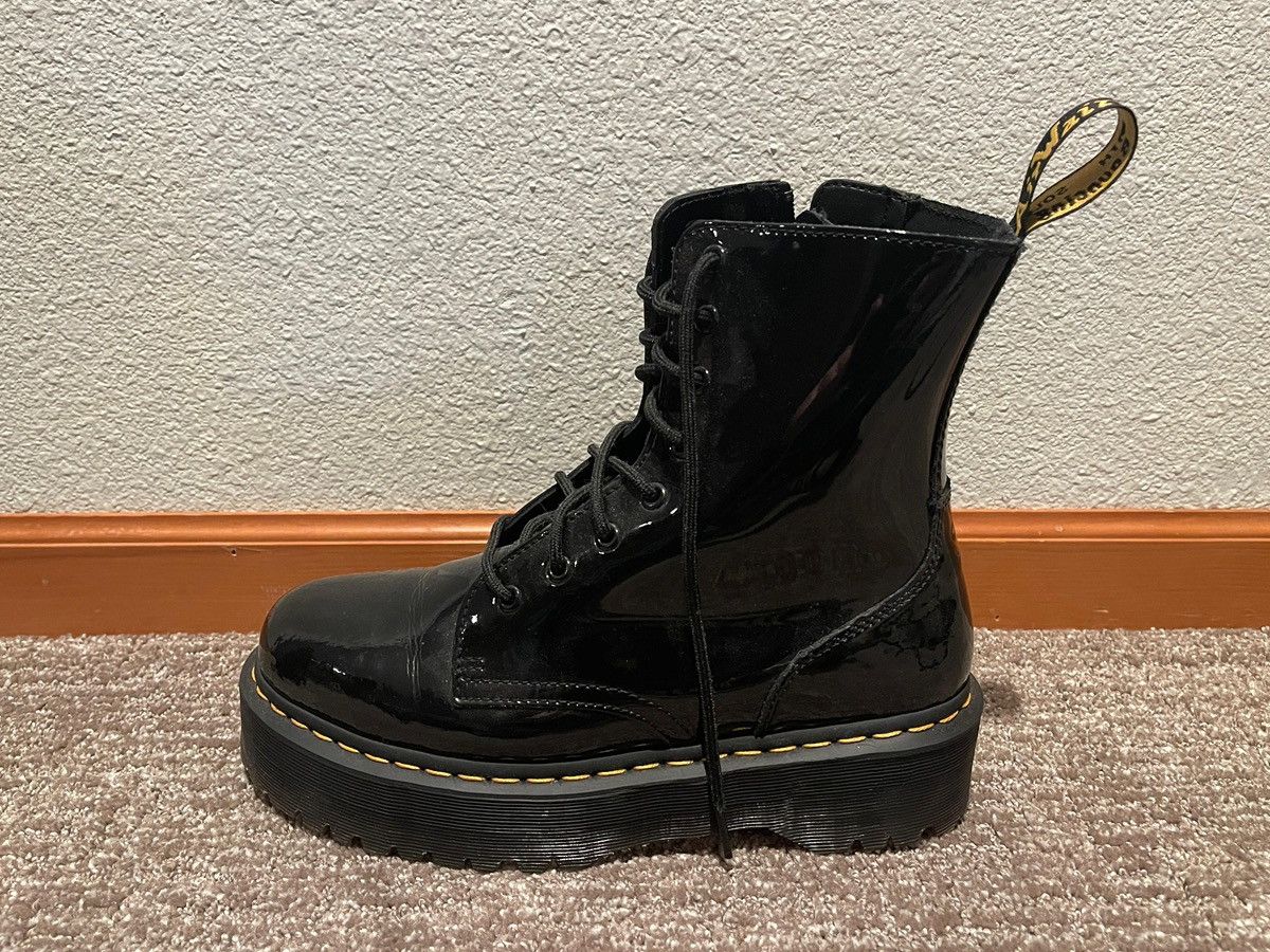 Dr. Martens Doc Marten Glossy Platform Boots Size US 9 / EU 42 - 7 Thumbnail