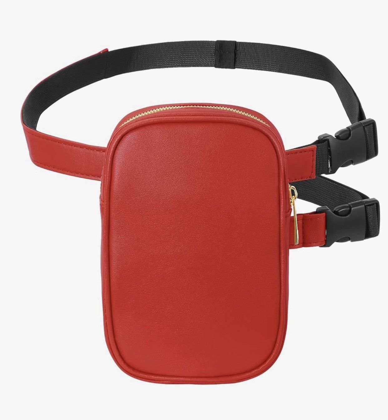Other NWOT Red Double Strap Belt Bag Fanny Pack Size ONE SIZE - 6 Thumbnail
