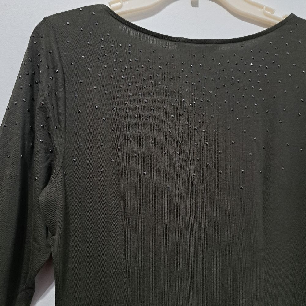 Tommy Bahama Tommy Bahama Studded Embellished Pullover Ligthweight Mini Dress Pepper Med NWT Size M / US 6-8 / IT 42-44 - 8 Thumbnail