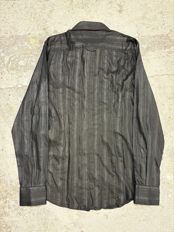 Dolce & Gabbana 2000s Dolce & Gabbana Black Stripes Shirt Size US M / EU 48-50 / 2 - 6 Thumbnail