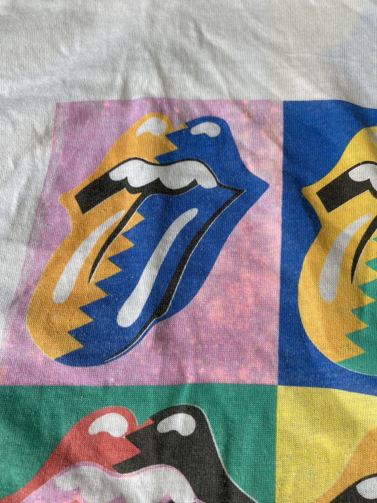 Vintage Vintage 90s Band The Rolling Stones Japan Tour T shirt Size US M / EU 48-50 / 2 - 4 Thumbnail