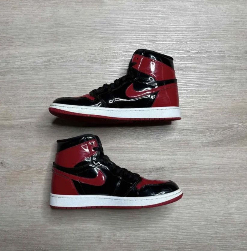 Jordan Brand Jordan 1 “Patent Bred” Size US 9.5 / EU 42-43 - 2 Thumbnail
