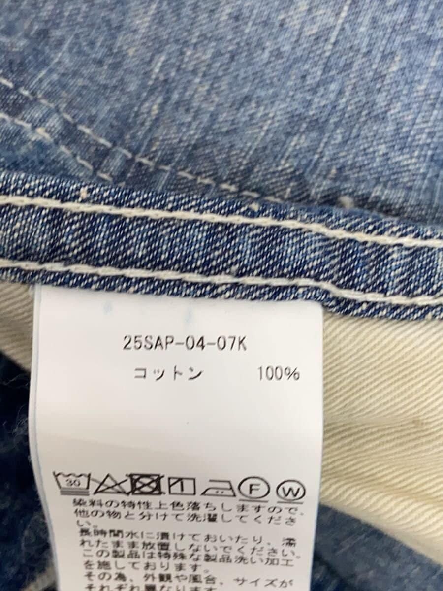 A.PRESSE Cotton Us Army Dungaree Denim Trousers Size US 30 / EU 46 - 6 Thumbnail