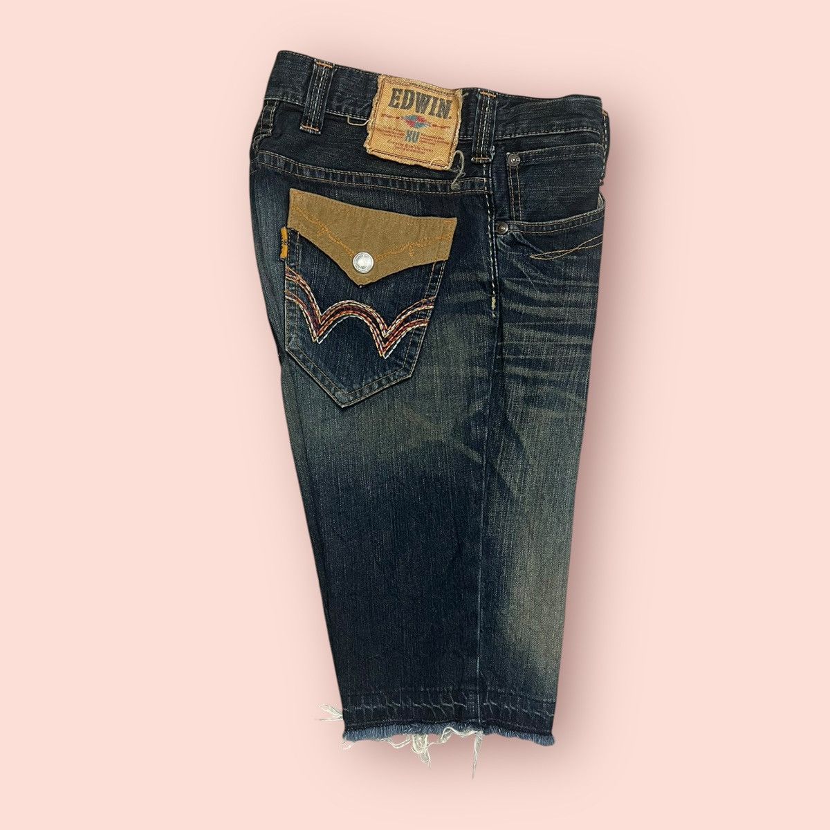 Edwin × If Six Was Nine × Tornado Mart RARE VINTAGE EDWIN XV DENIM SHORTS (W30'-31') Size US 31 - 5 Thumbnail