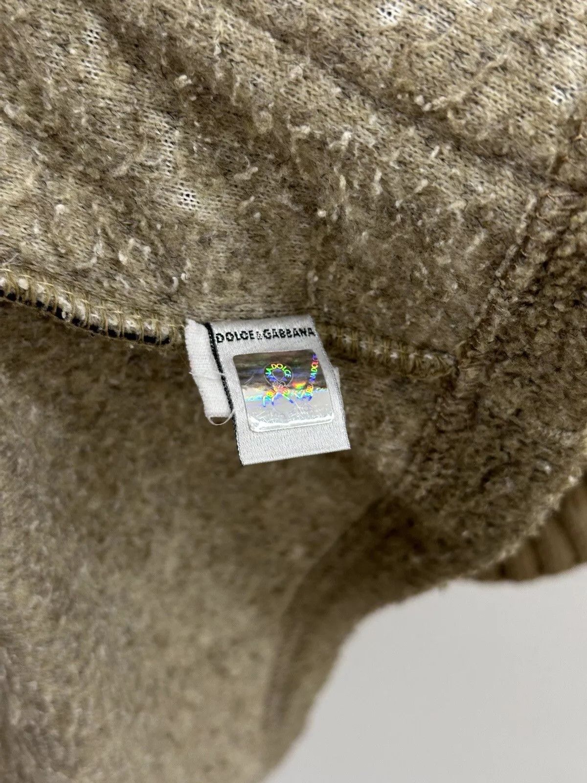 Dolce & Gabbana × Vintage VINTAGE 2000s DOLCE GABBANA DG WOMENS FLEECE SWEATER ZIP Size M / US 6-8 / IT 42-44 - 18 Thumbnail