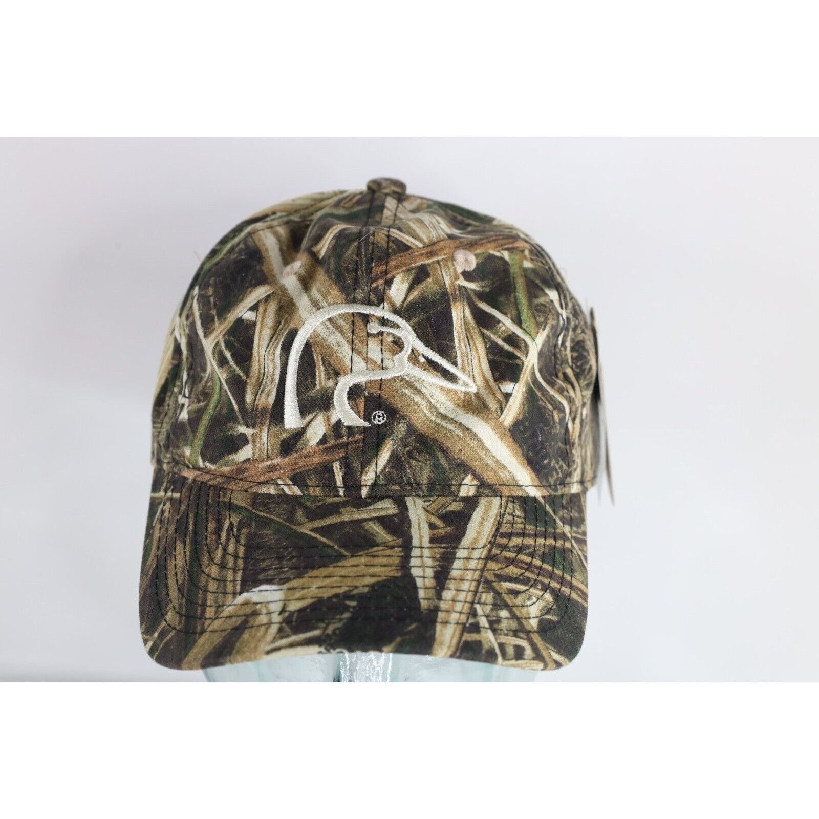 Vintage Deadstock Vintage Ducks Unlimited Spell Out Mossy Oak Hat Size ONE SIZE - 1 Thumbnail