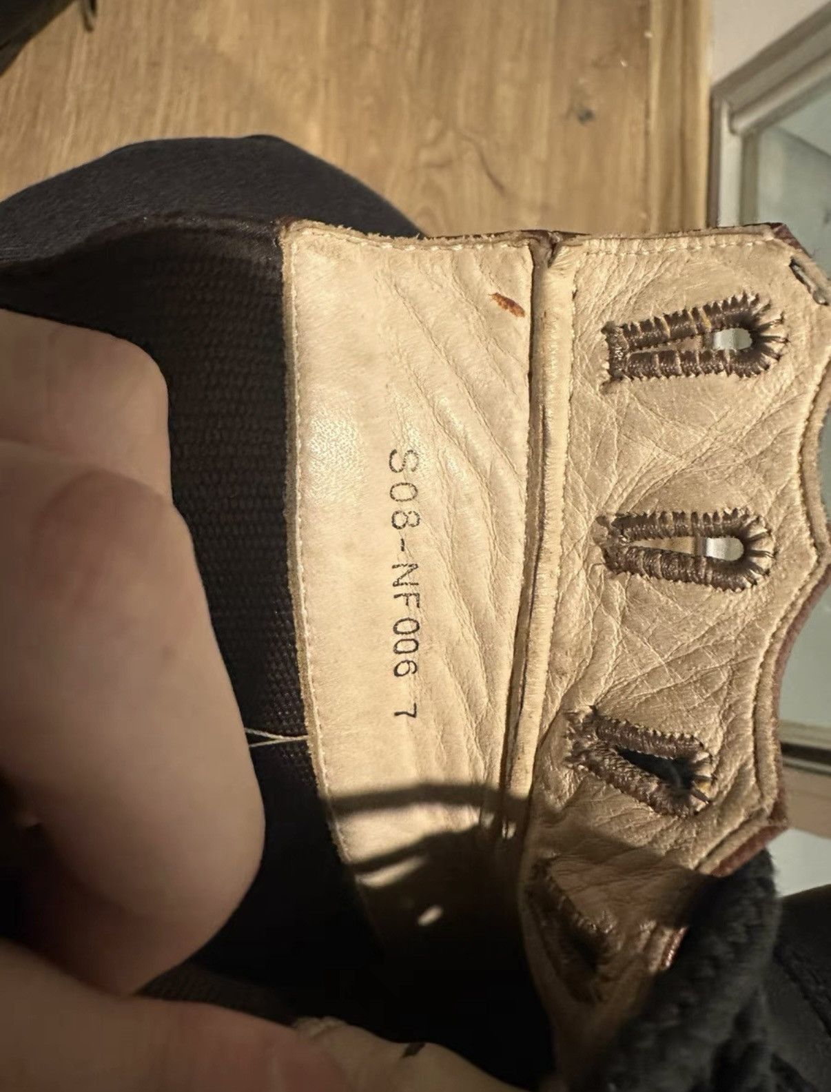 Number (N)ine Number Nine 08ss double layer boots bird Size US 7 / EU 40 - 6 Thumbnail