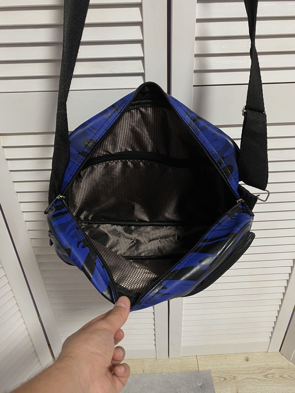 Diesel Vintage Eco Leather Body Bag DIESEL ARMY CAMOUFLAGE Size ONE SIZE - 7 Thumbnail
