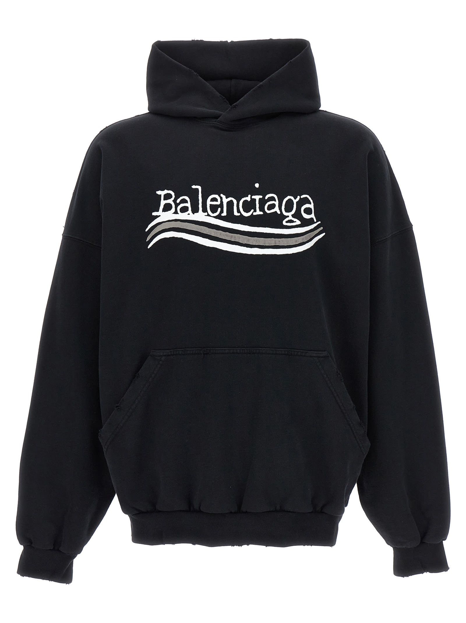 Balenciaga Campaign hand drawn hoodie - balenciaga Size US M / EU 48-50 / 2 - 2 Thumbnail