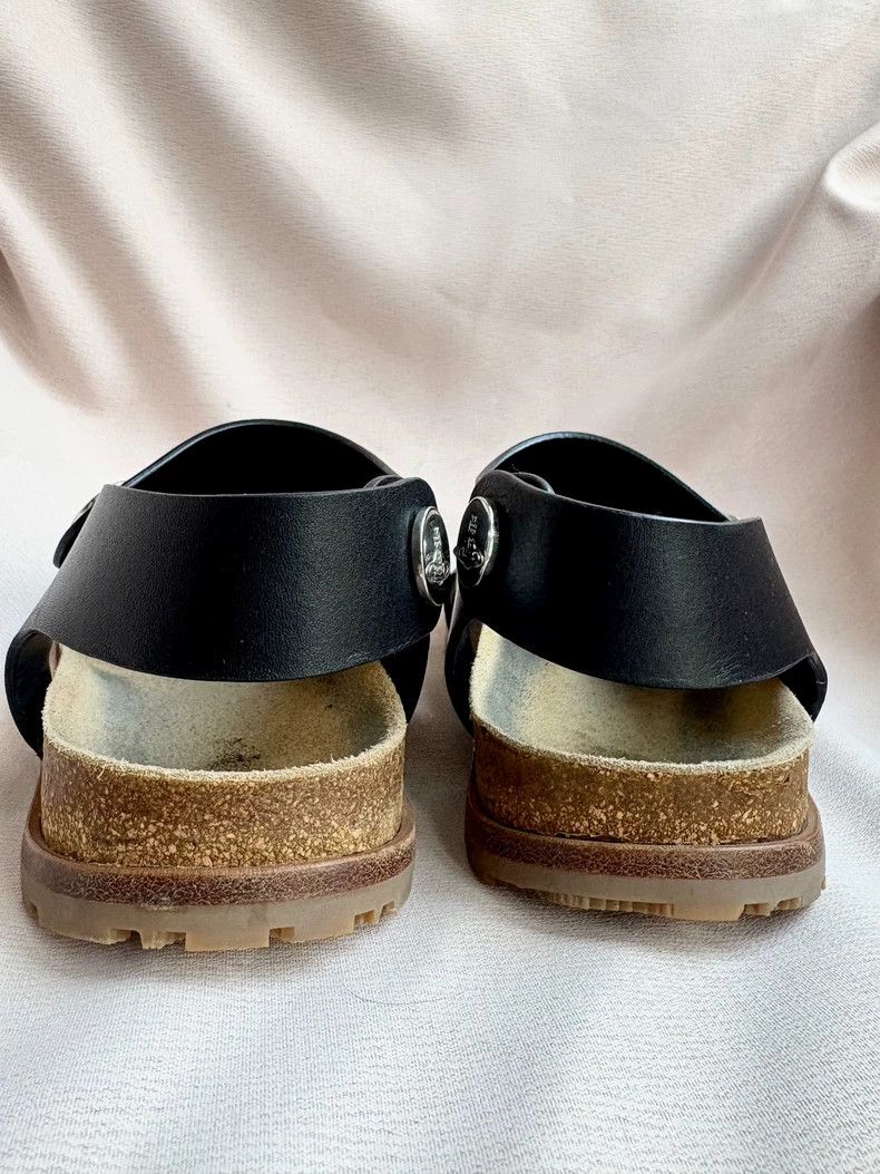 Vivienne Westwood Vivienne Westwood Black Saturn Bokeen shoes with pirate st Size US 7.5 / IT 37.5 - 5 Thumbnail