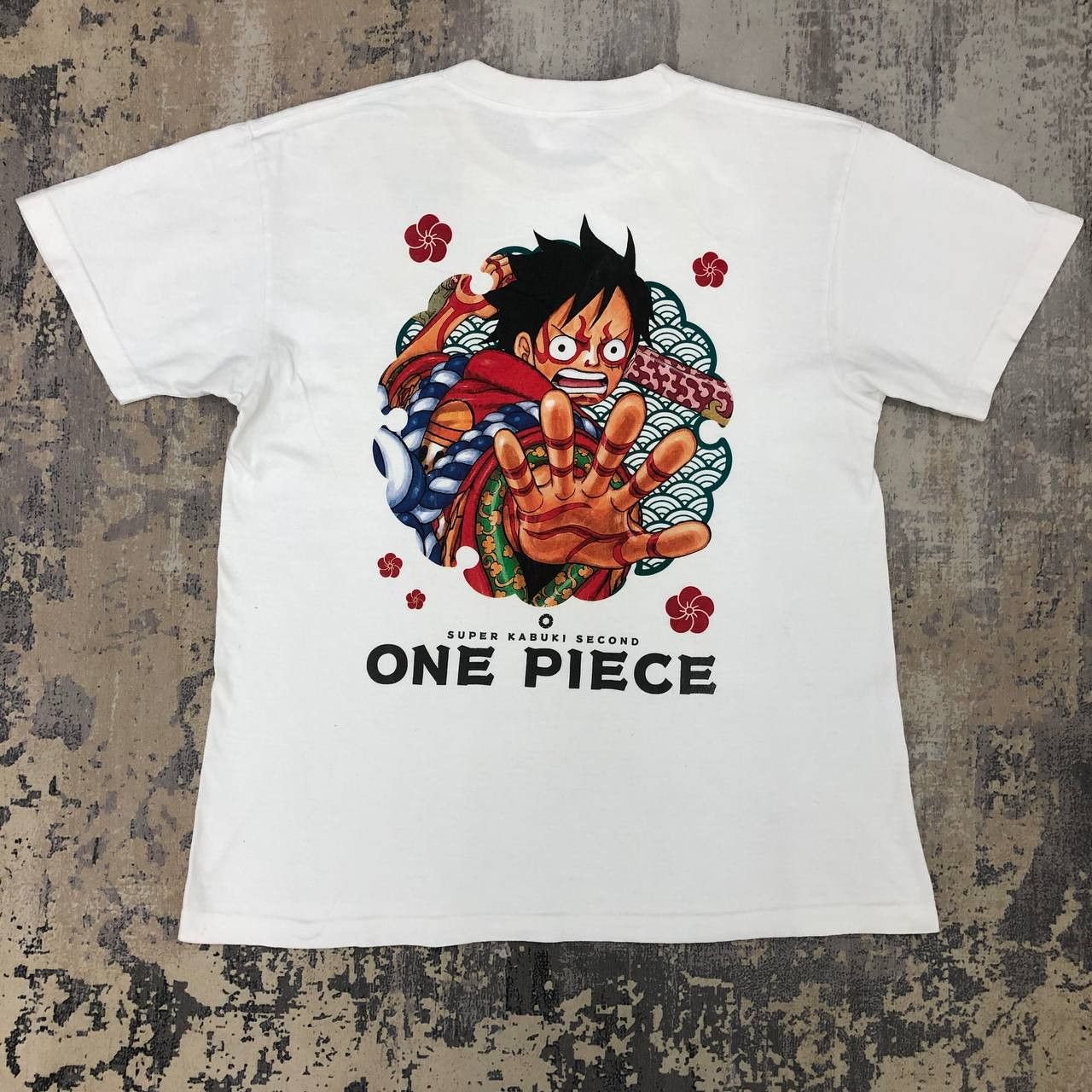 Anime T256 ONE PIECE SUPER KABUKI SECOND GEAR TEE Size US M / EU 48-50 / 2 - 2 Thumbnail