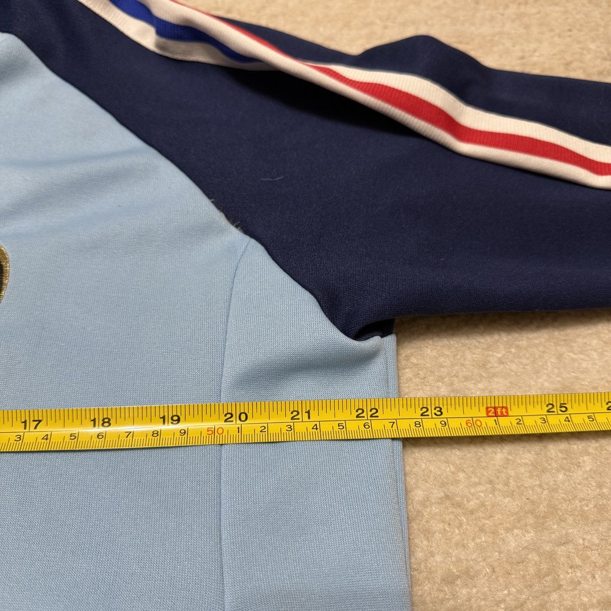 Adidas Vintage Adidas France 2004 Team Track Jacket Men's L blue Size US L / EU 52-54 / 3 - 9 Thumbnail