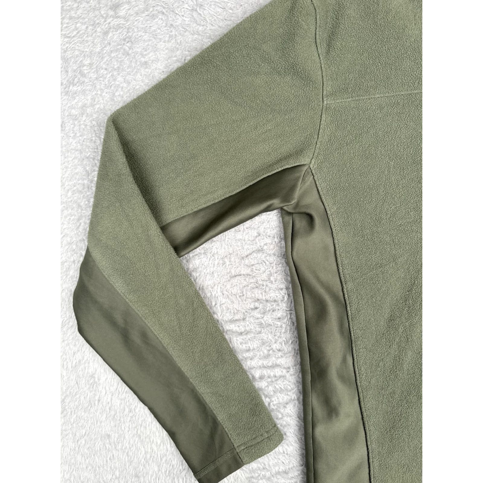 Vintage Columbia Mens Small Green Fleece 1/4 Zip Pullover Hiking Polyester Size US S / EU 44-46 / 1 - 3 Thumbnail
