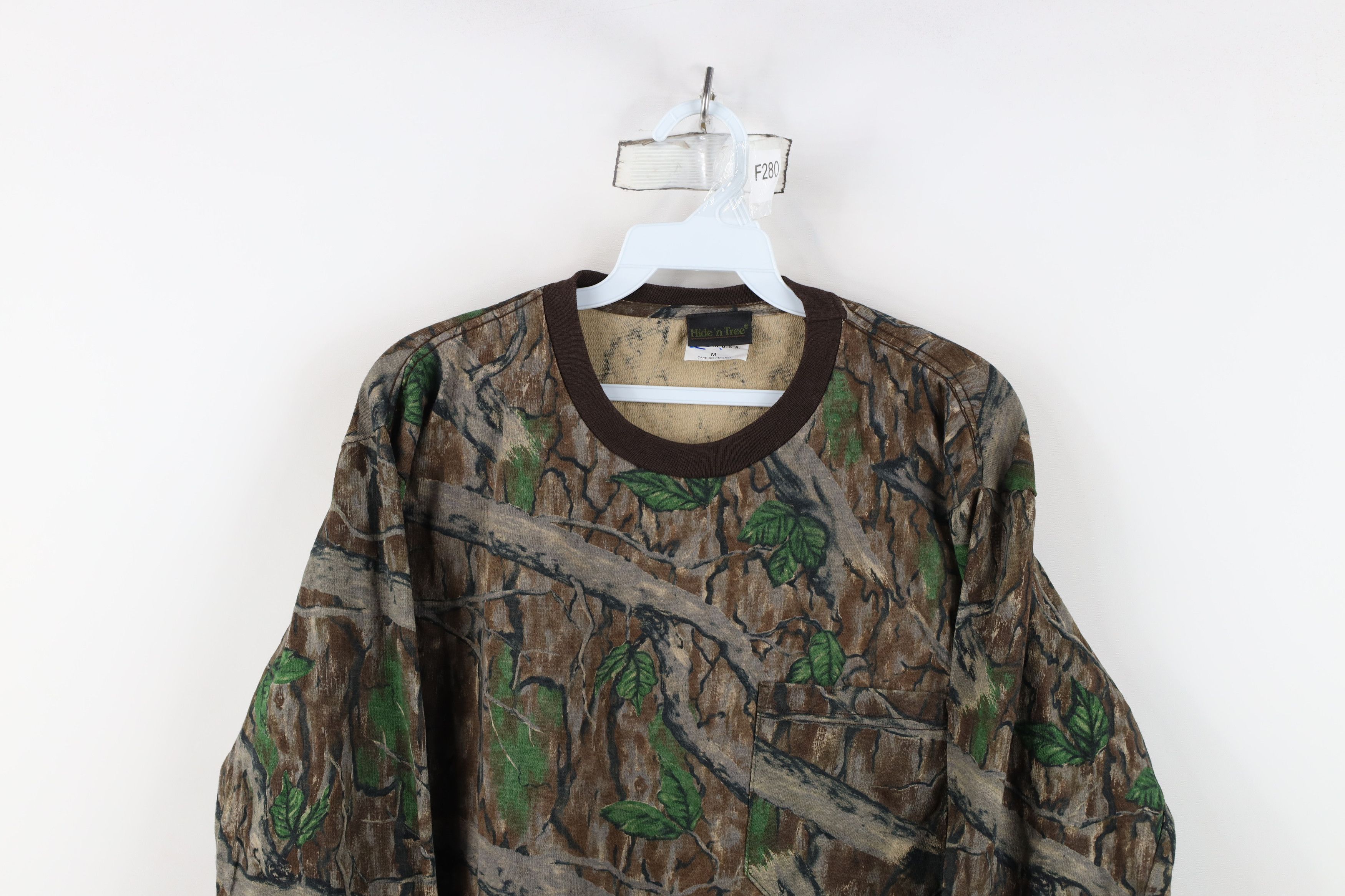 Vintage Vintage 90s Streetwear Long Sleeve T-Shirt Cotton USA Size US M / EU 48-50 / 2 - 2 Thumbnail
