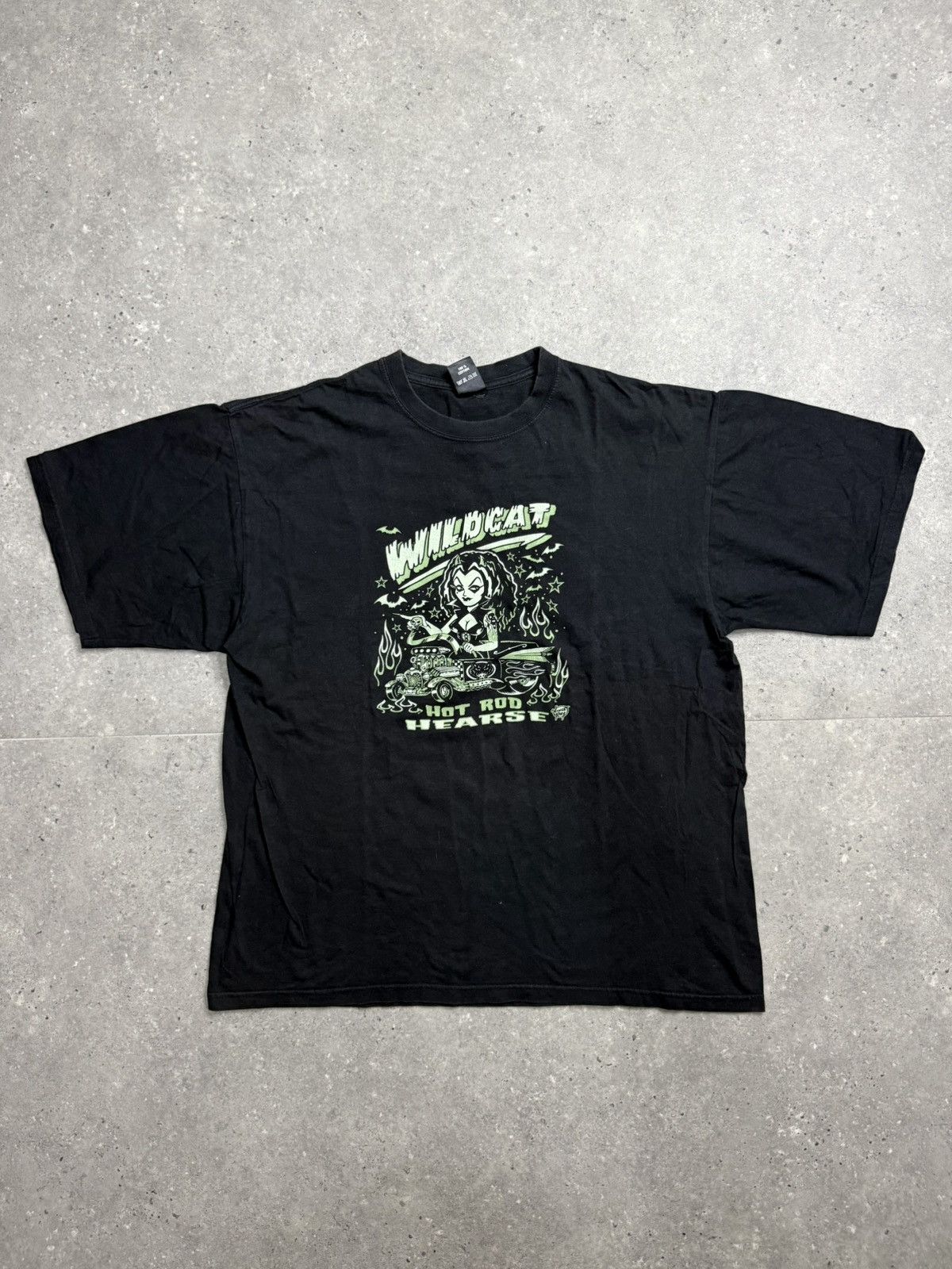 Other Y2K Vince Ray Wildcat Hot Rod Hearse Graphic Tee XL Size US XL / EU 56 / 4 - 1 Thumbnail