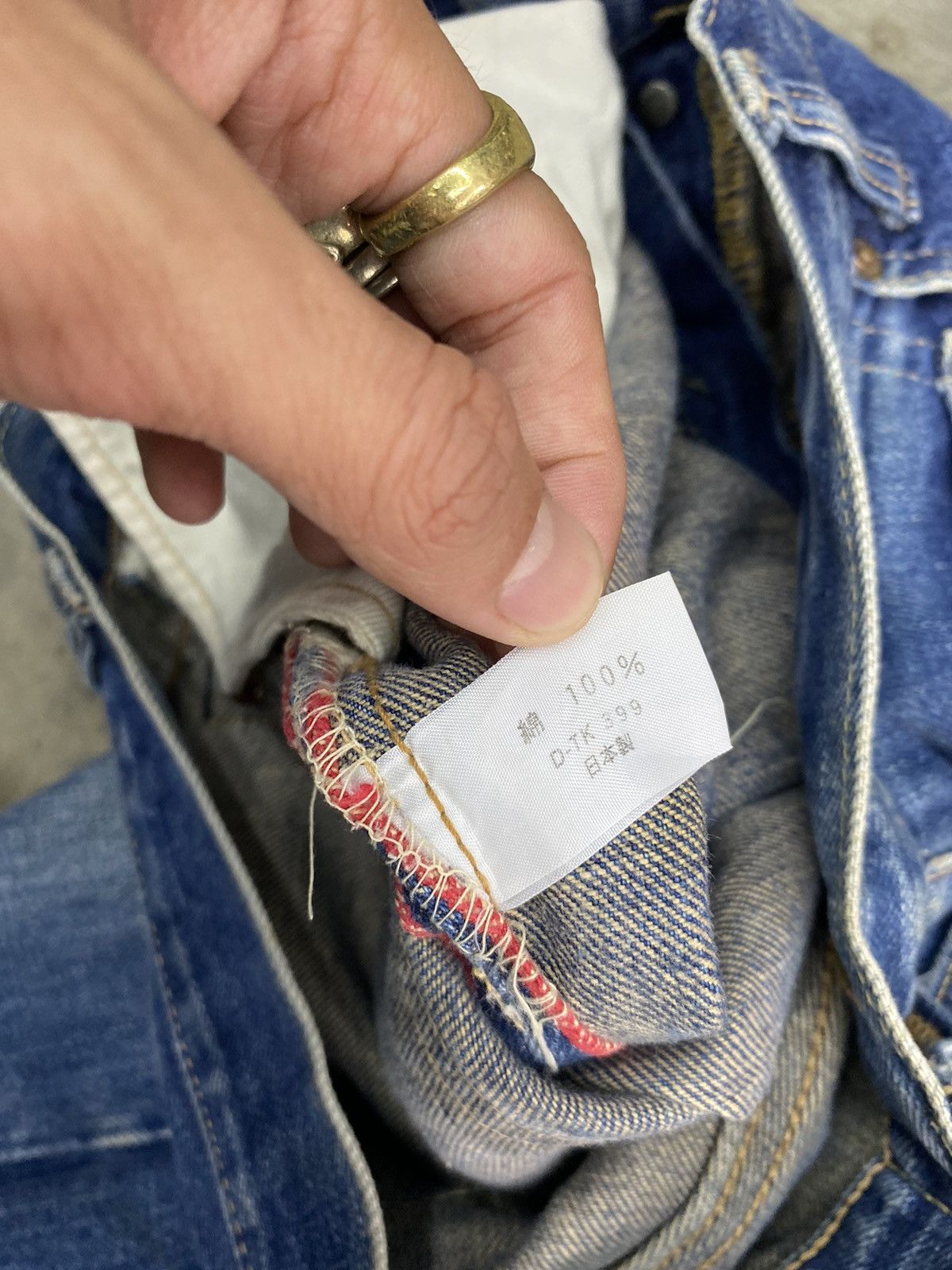 Evisu selvedge jeans iron H.R market japanese brand Size US 30 / EU 46 - 12 Thumbnail