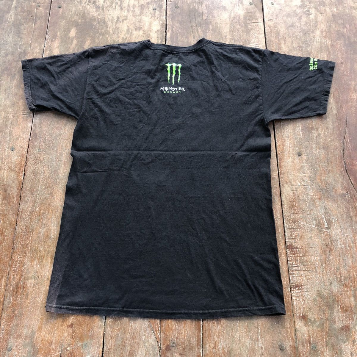 Vintage Vintage Monster Energy Racing Team Rare Shirt Size US L / EU 52-54 / 3 - 3 Thumbnail