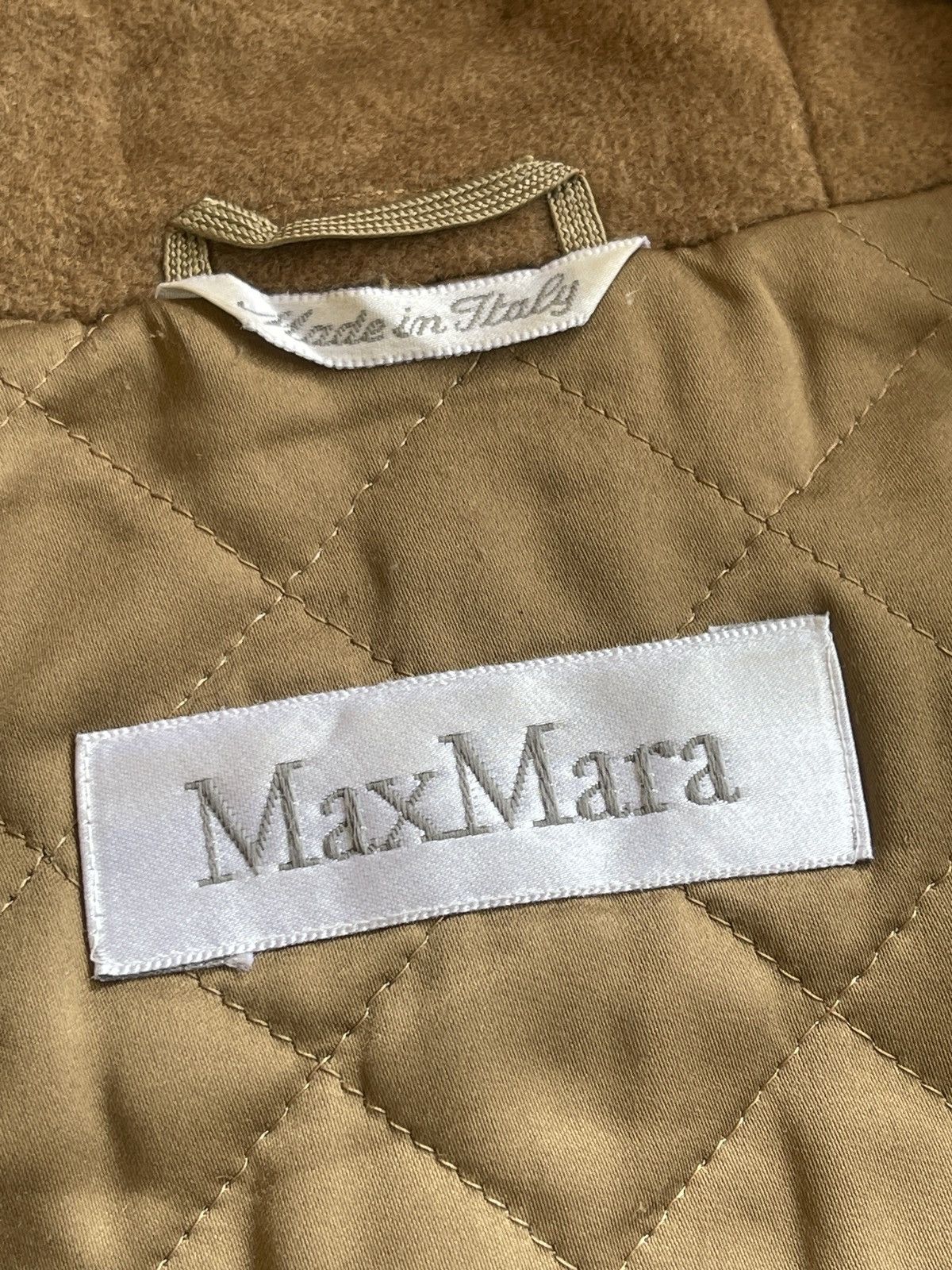 Max Mara Max Mara Double Breasted Camel Hair Hoodies Coat Size M / US 6-8 / IT 42-44 - 10 Thumbnail