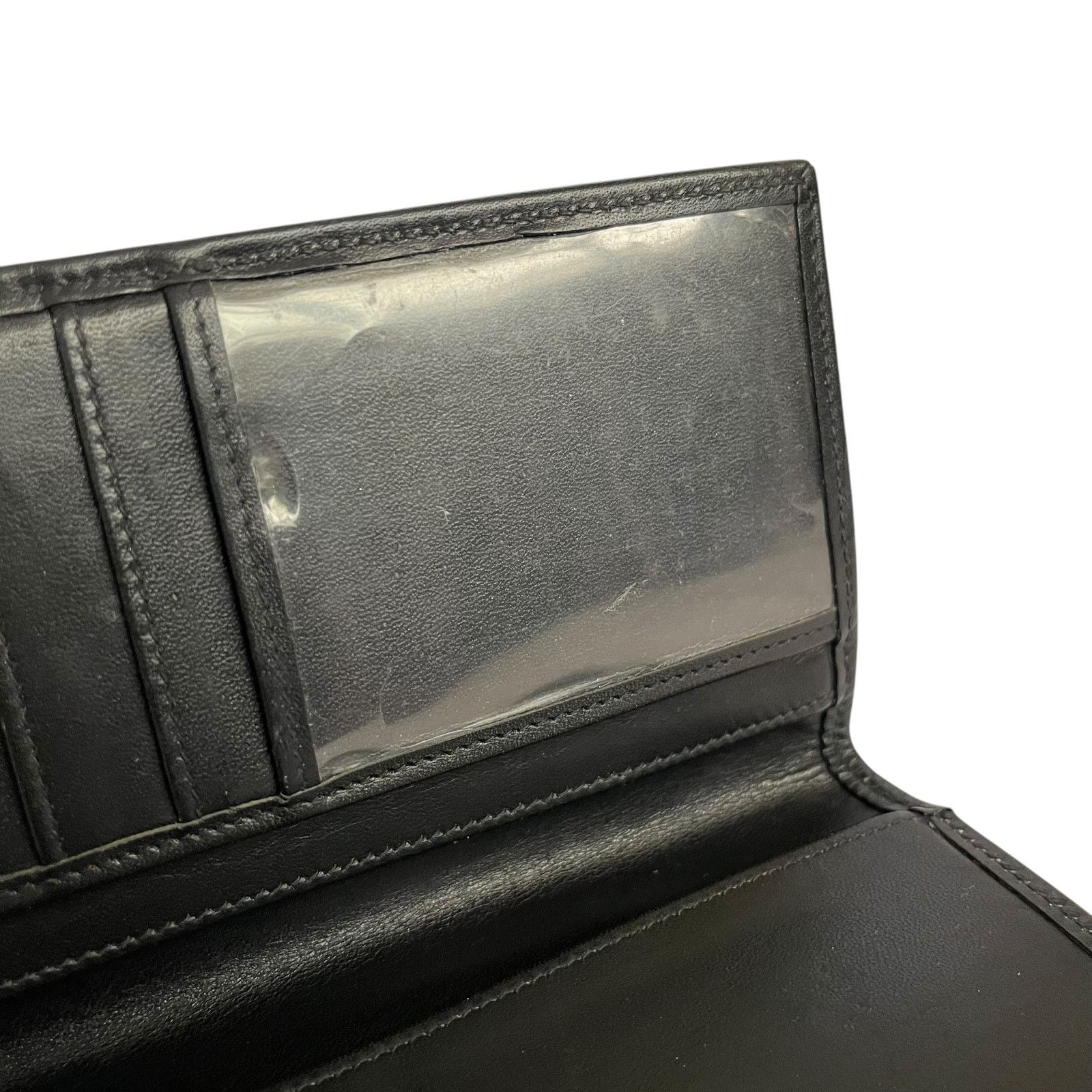 Ghurka × Vintage Vintage Ghurka Marley Hodgson Black Leather Checkbook Wallet Size ONE SIZE - 5 Thumbnail
