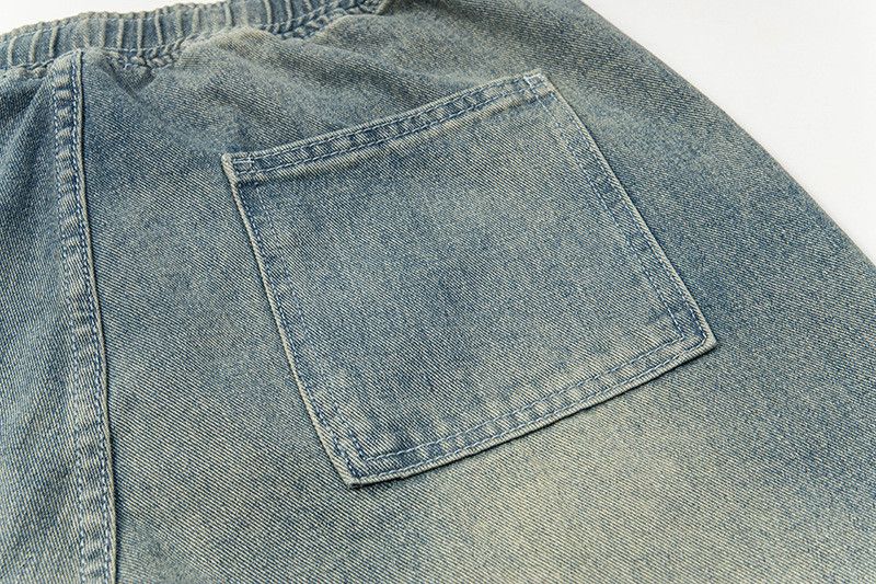 Jean American retro street style distressed loose washed jeans Size US 32 / EU 48 - 5 Thumbnail