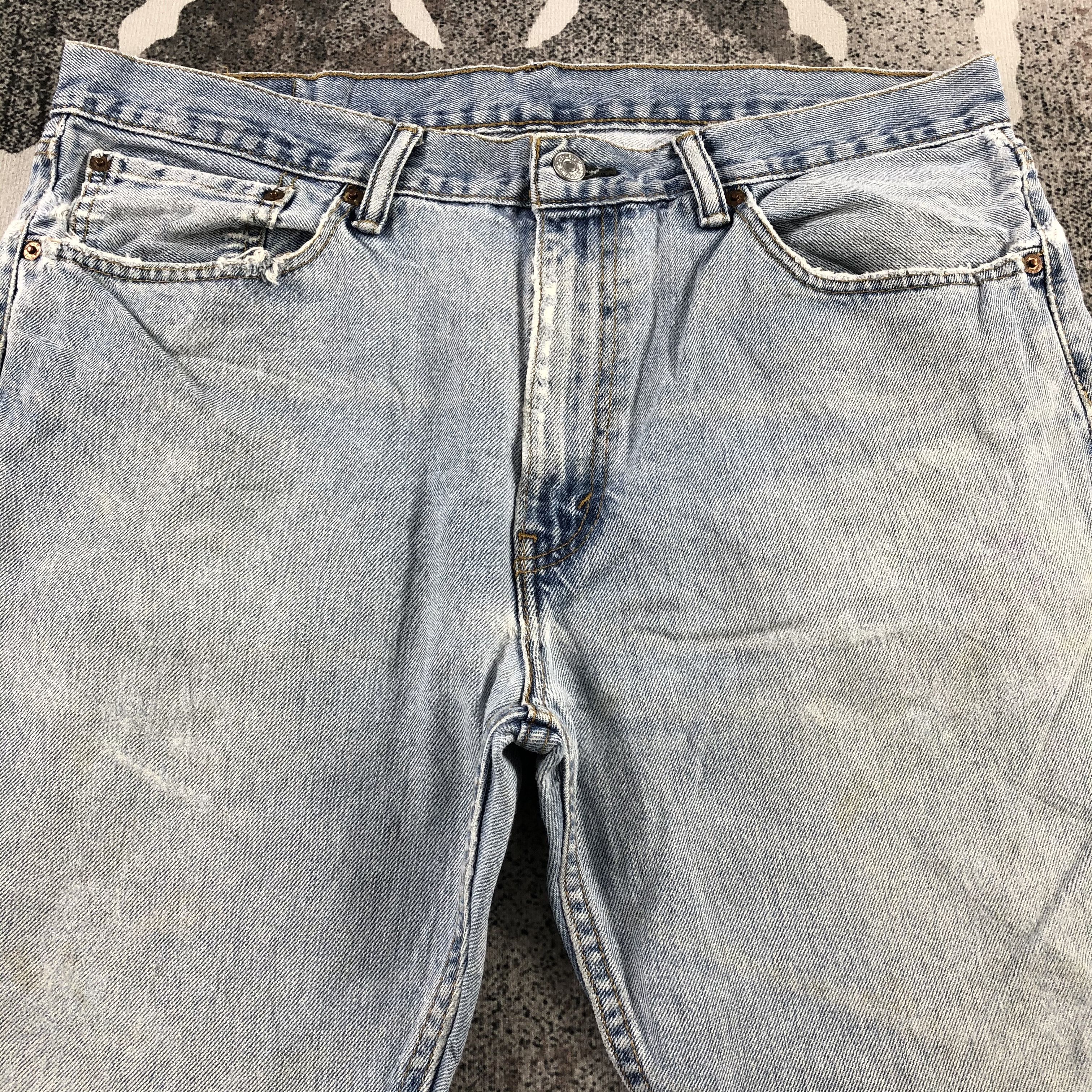 Levi's Vintage Levi's 505 Jeans Medium Wash Denim KJ961 Size US 36 / EU 52 - 3 Thumbnail