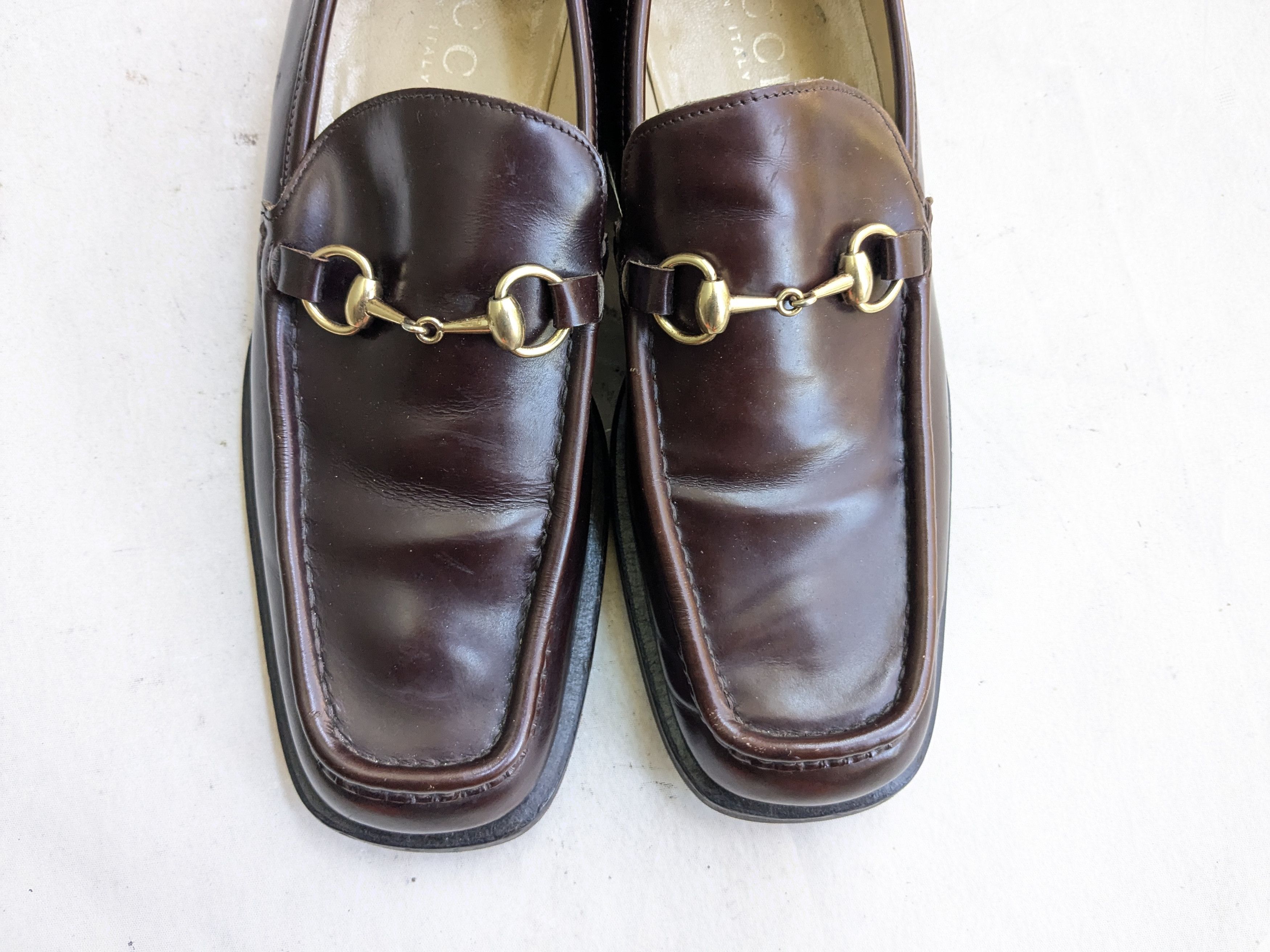 Gucci Gucci Horsebit Loafers Burgundy 10 D Leather Italy Slip On Size US 10 / EU 43 - 5 Thumbnail