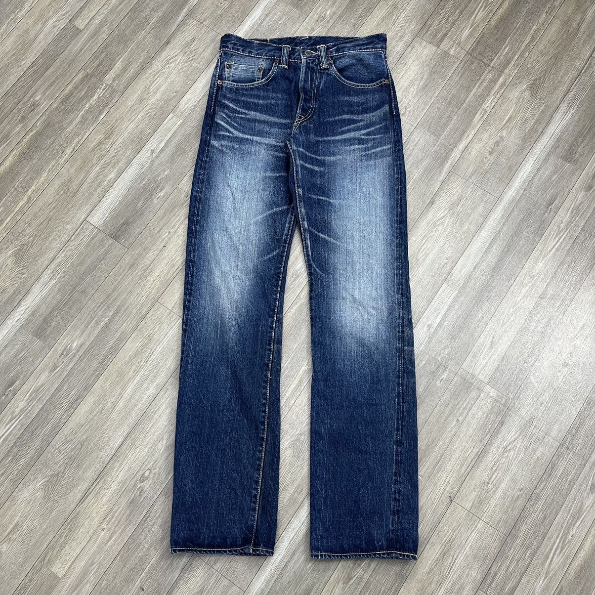 Eternal × Japanese Brand × Vintage Vintage Eternal Half Selvedge Faded Honeycomb Denim Jeans Size US 29 - 2 Thumbnail