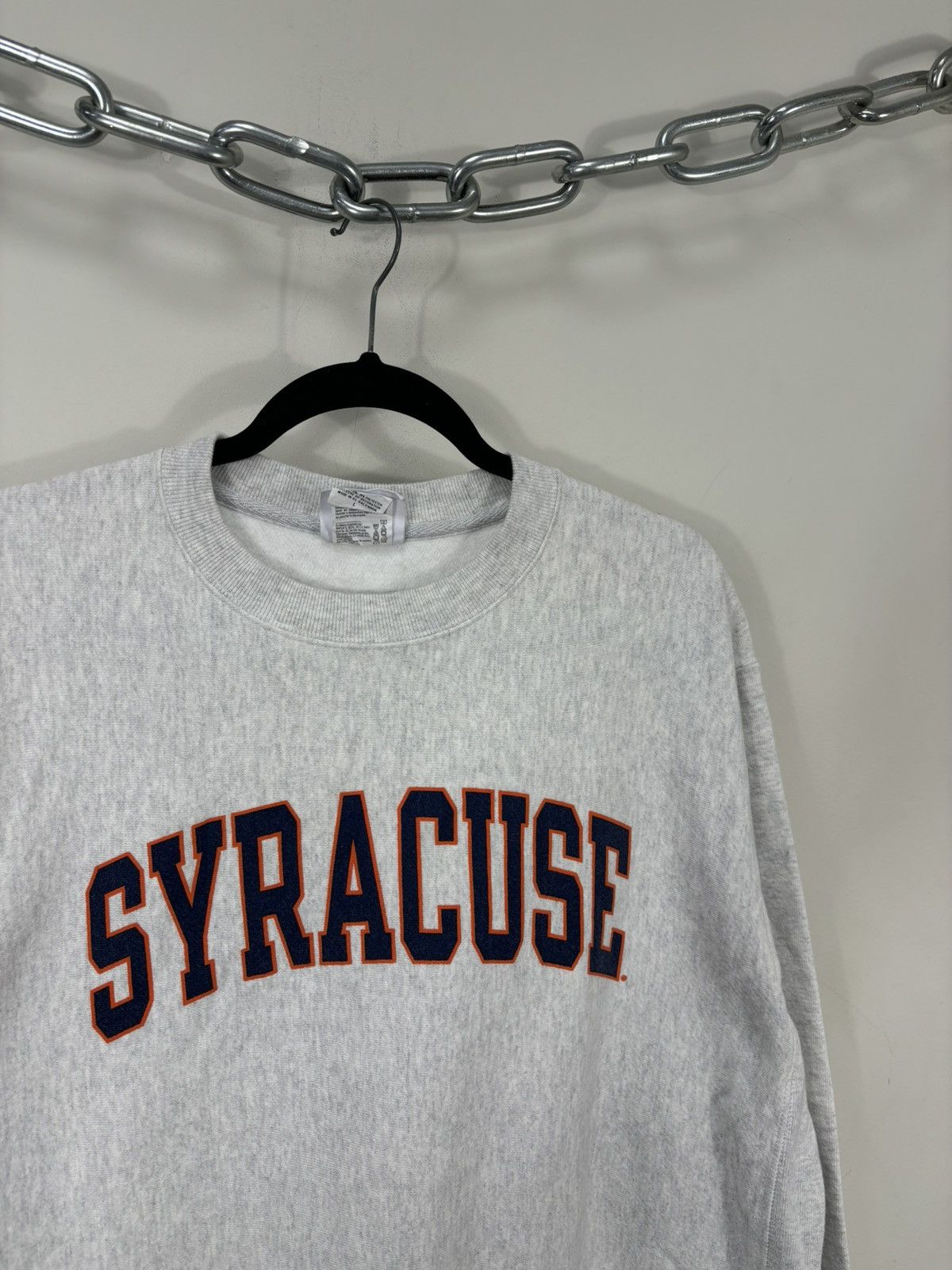 Champion Vintage Champion Reverse Weave Syracuse Gray Sweatshirt Size US L / EU 52-54 / 3 - 4 Thumbnail