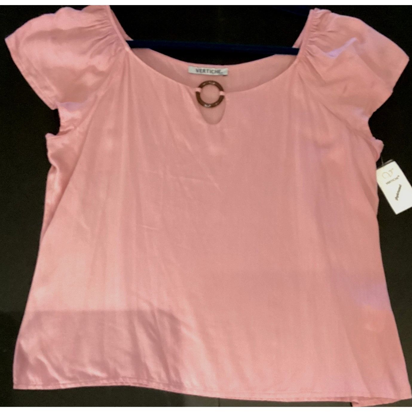Other Pink Blouse With Ring Detail By Vertiche XL Size XL / US 12-14 / IT 48-50 - 8 Thumbnail
