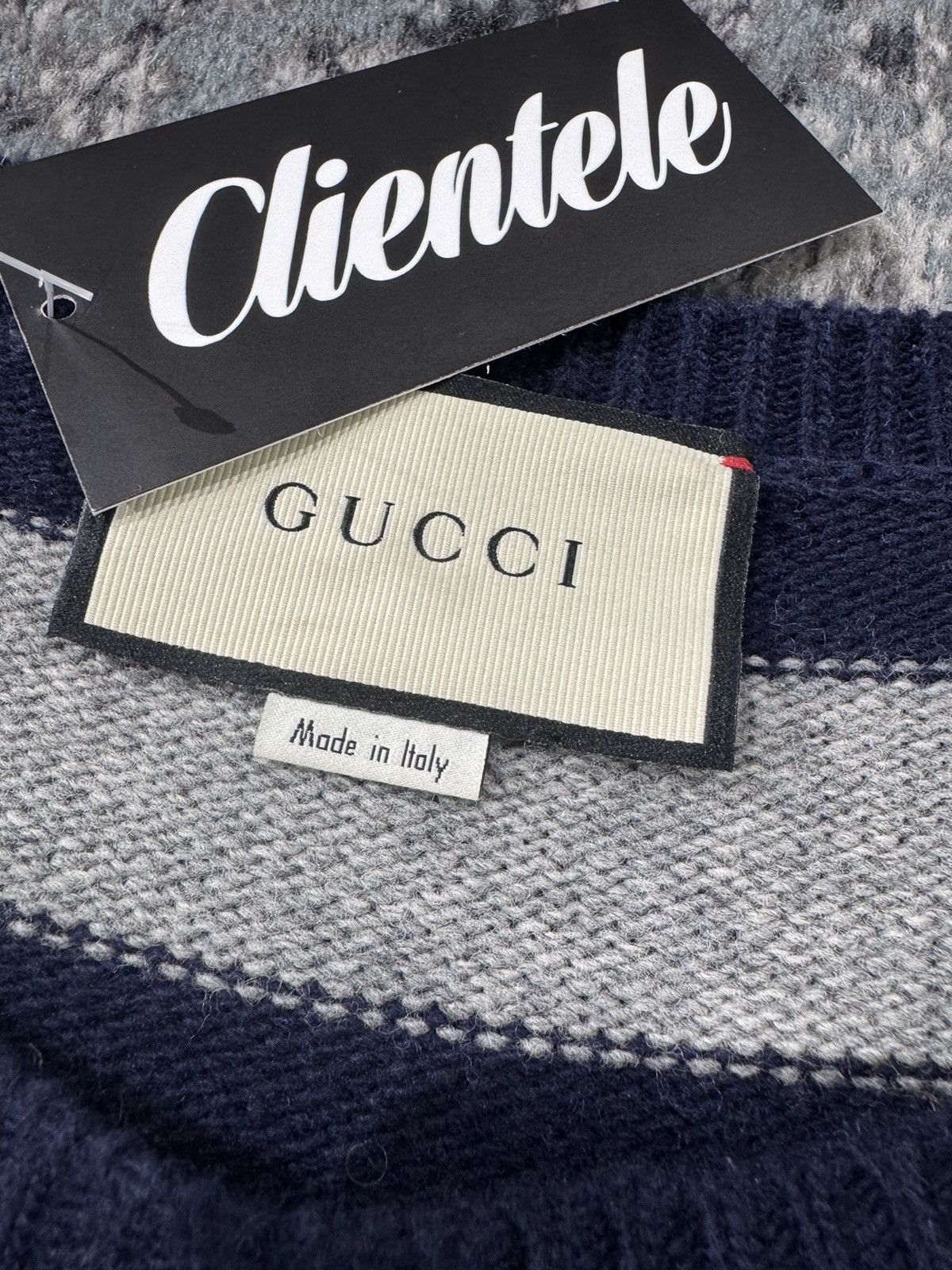 Gucci Gucci Flying Saucer Crewneck Size US L / EU 52-54 / 3 - 3 Thumbnail