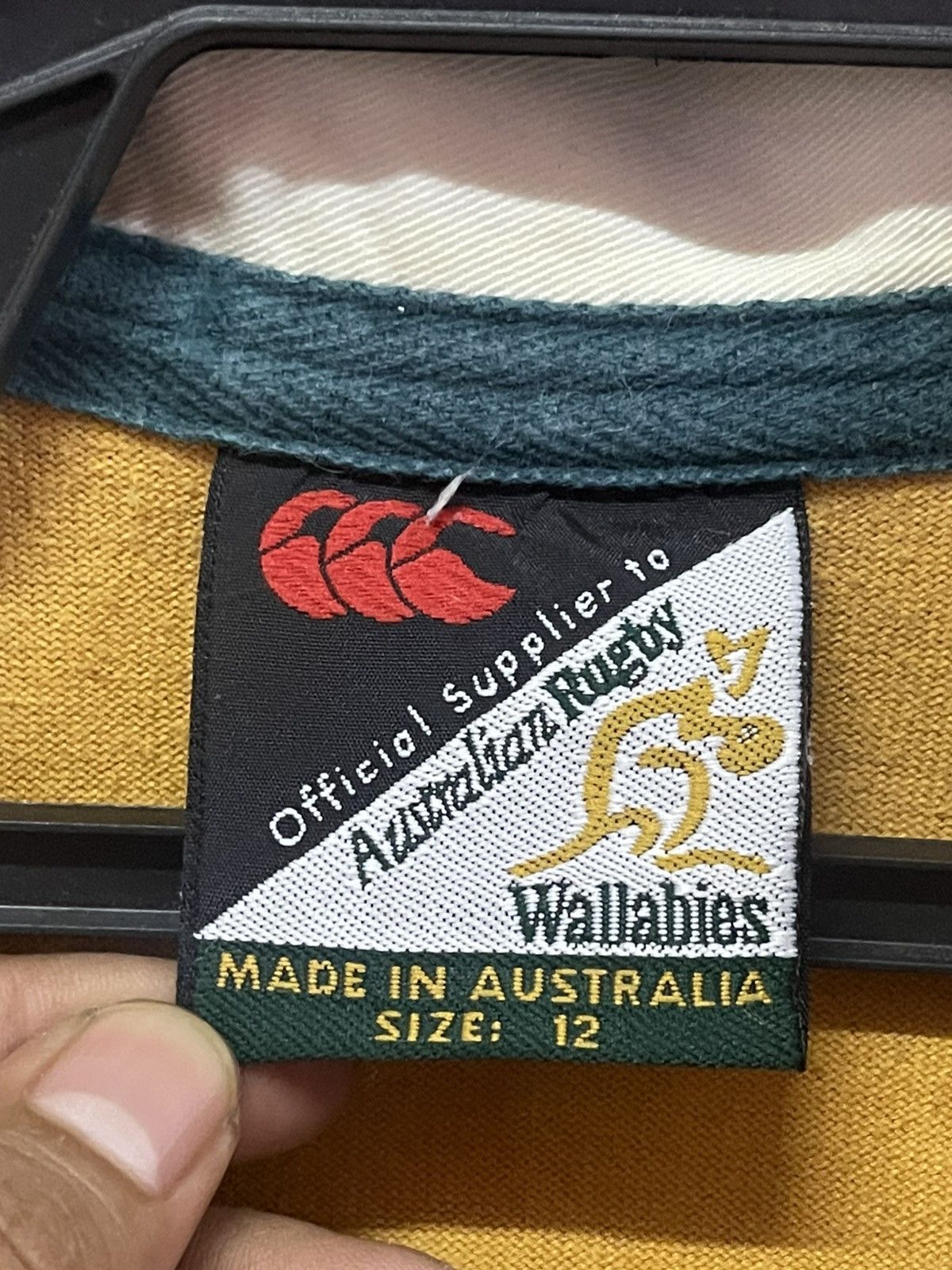 Canterbury of New Zealand Vintage Canterbury Wallabies Rugby Very Rare🔥🔥🔥 Size US S / EU 44-46 / 1 - 3 Thumbnail