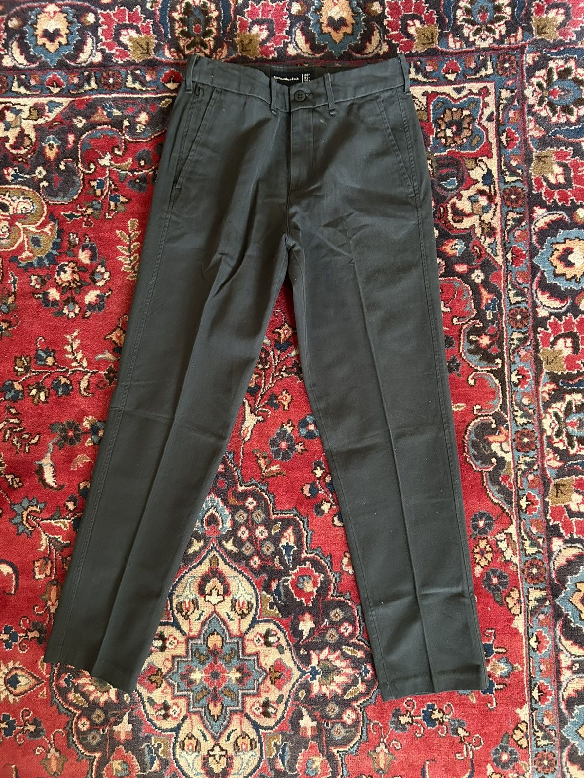 Abercrombie & Fitch Abercrombie Creased Pants - NWT Size US 28 / EU 44 - 2 Thumbnail