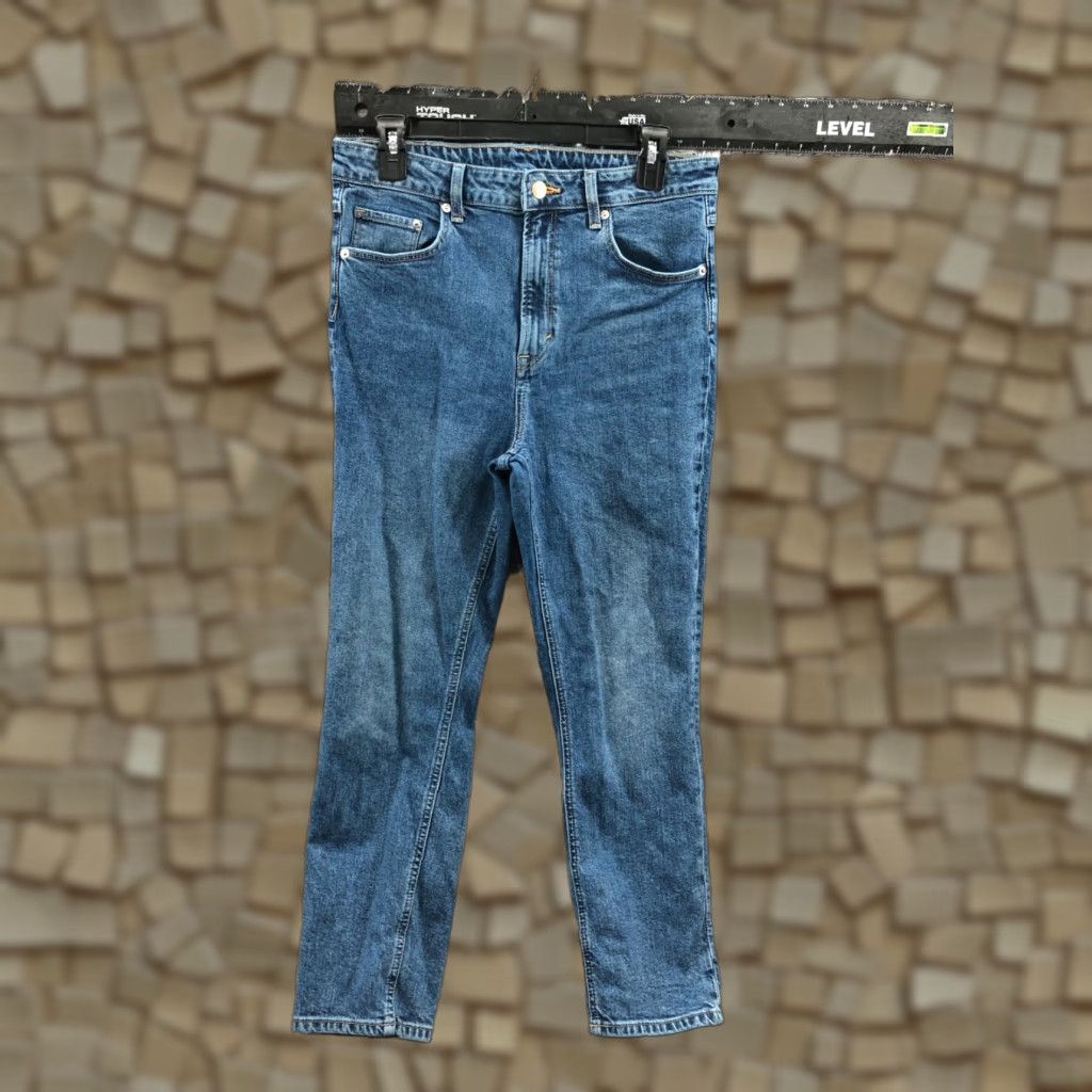 H&M VINTAGE H&M Slim Jeans Womens Jeans 10 Blue Medium Wash 27 Inseam 5-Pocket Design Womens Size 32" / US 10 / IT 46 - 1 Thumbnail