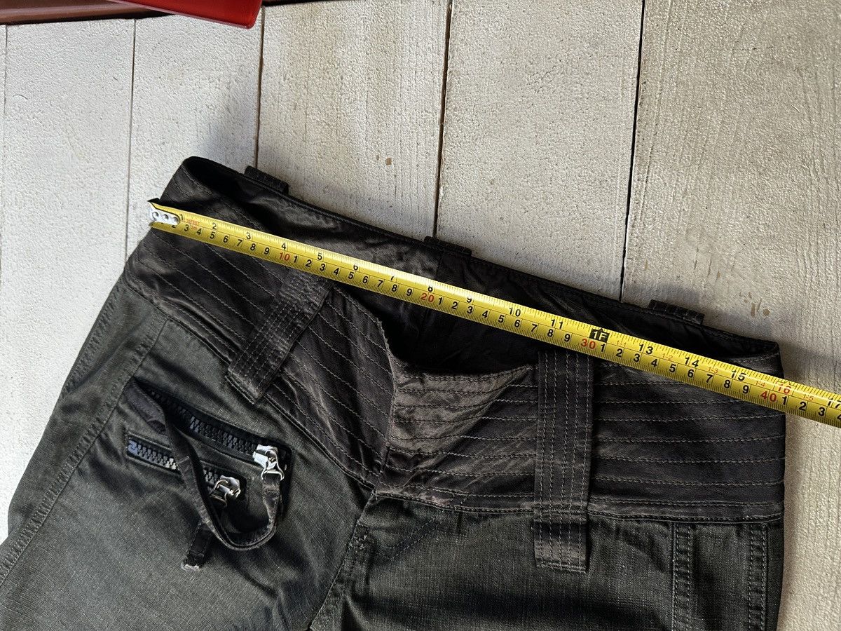 Diesel 🚨 DIESEL AVANT GARDE GOTHIC WOMEN JEANS LOGO IFSIXWASNINE Size 31" - 20 Thumbnail