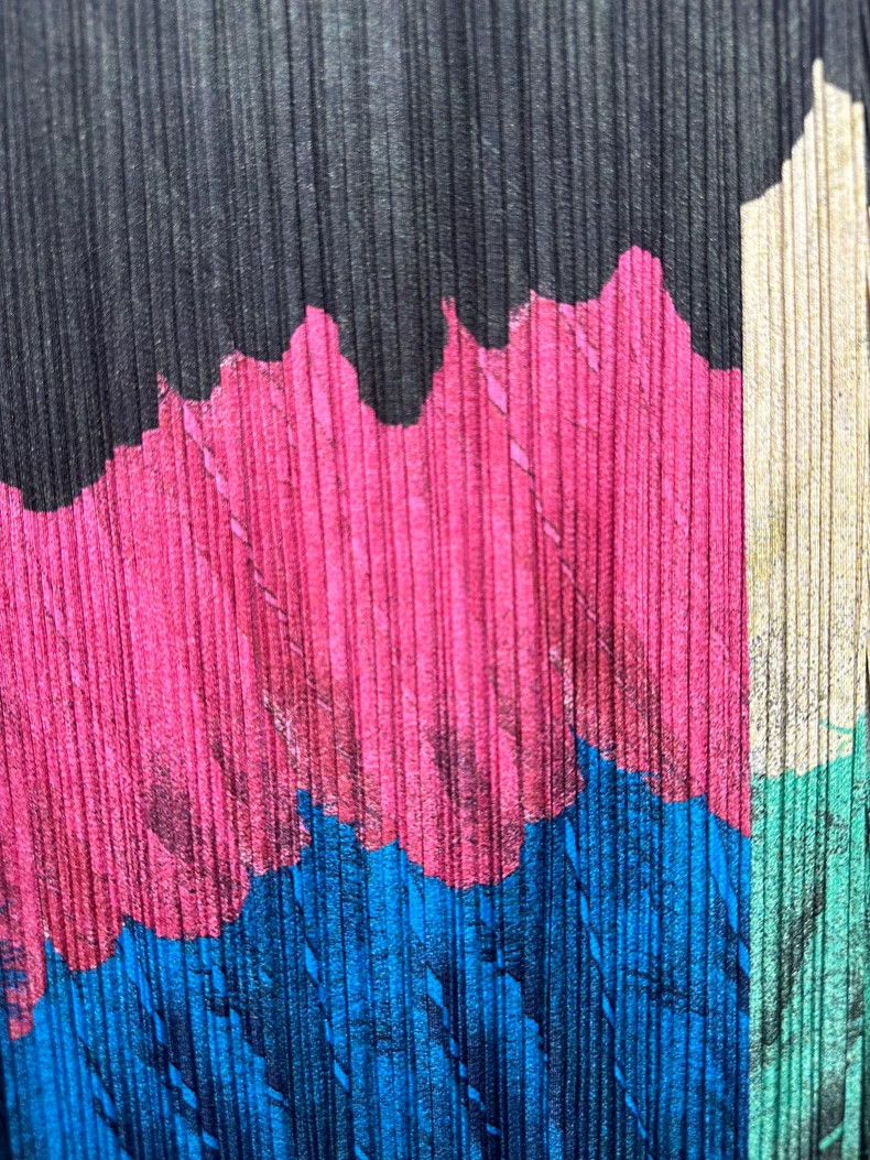 Issey Miyake Issey Miyake Colorful feather pleated skirt Size 25" / US 0 / IT 36 - 3 Thumbnail