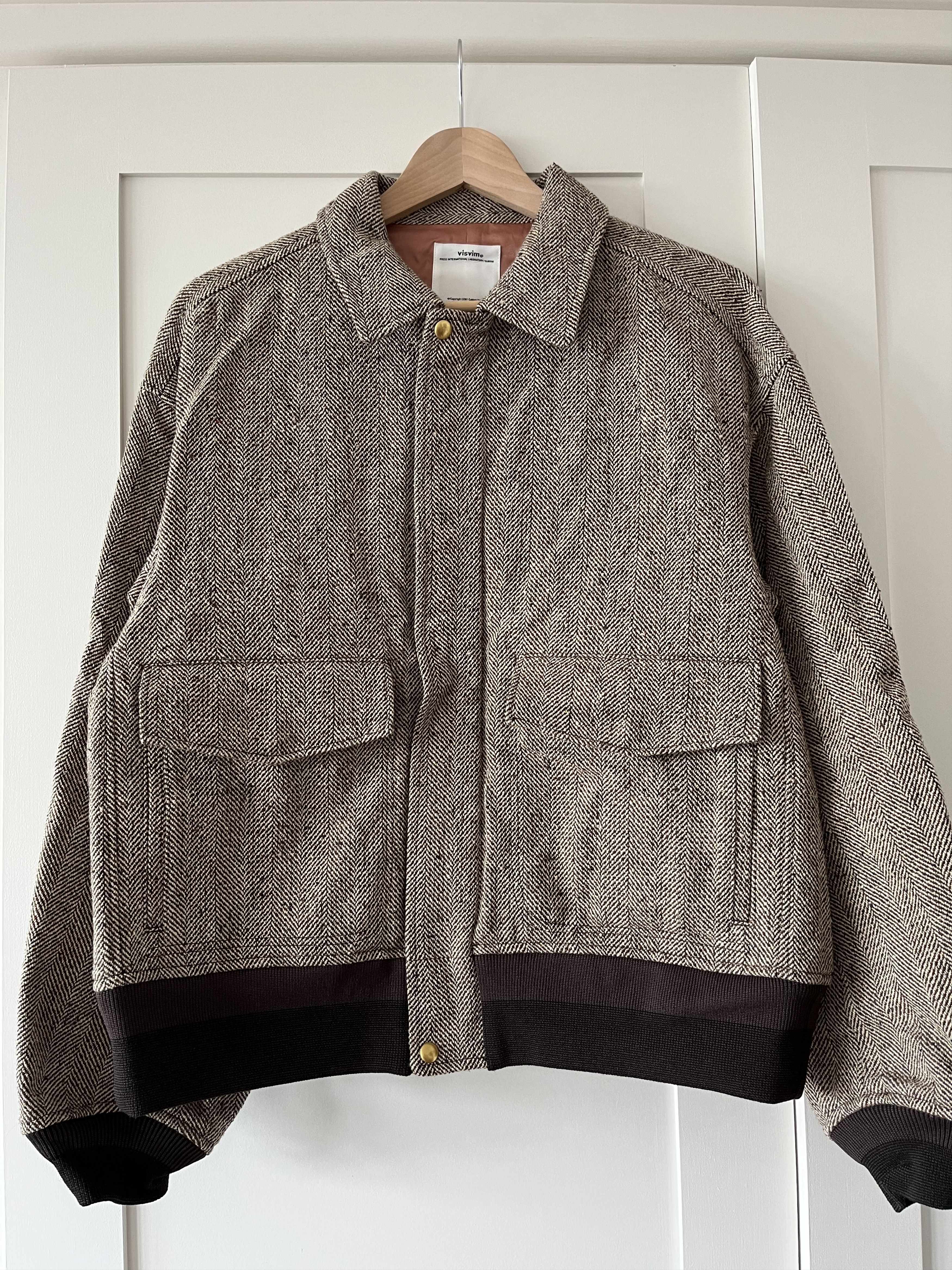 Visvim VISVIM AIRMAN-2 JKT HB TWEED | Grailed