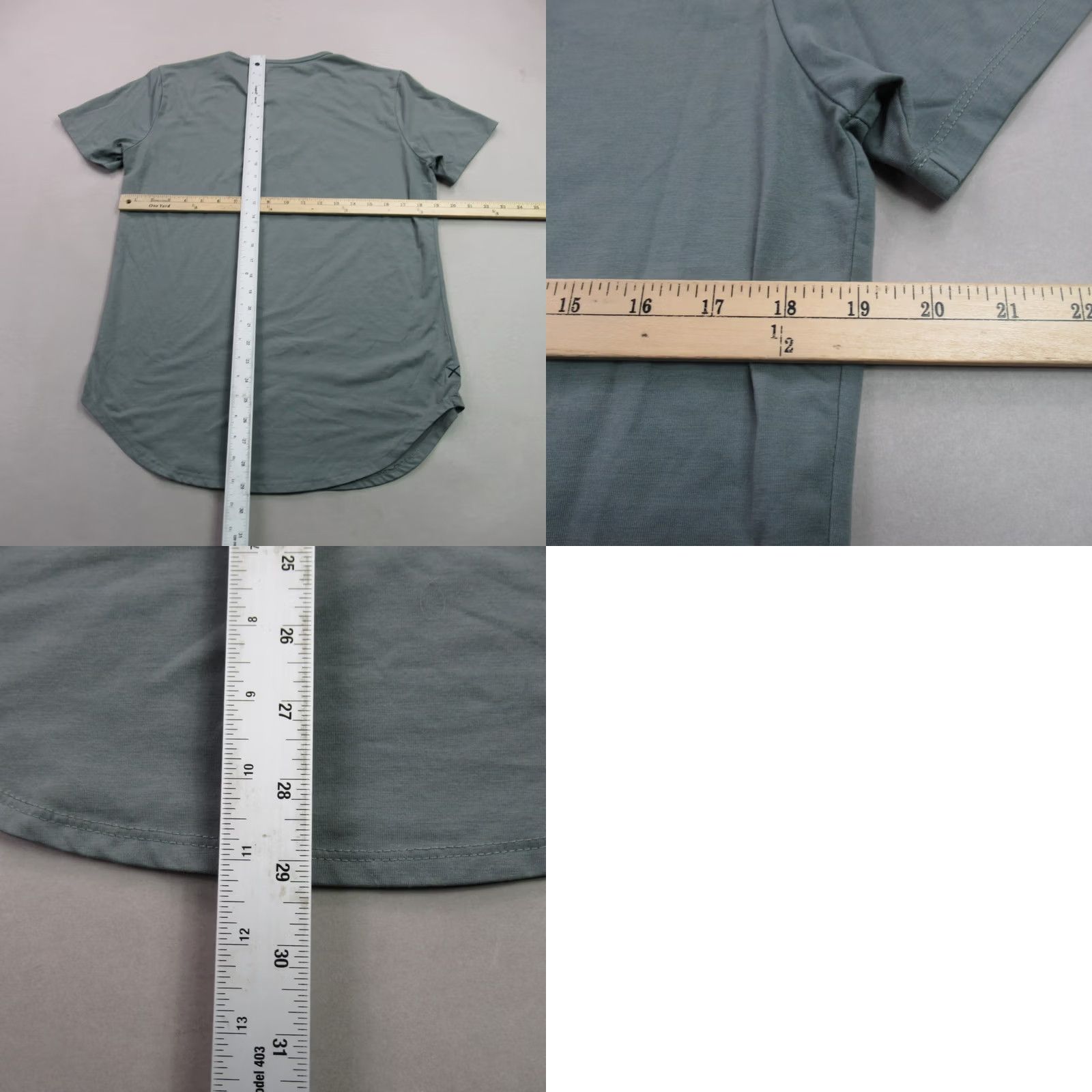 Cuts Cuts Shirt Mens Medium Short Sleeve Henley Crew Neck Buttons Pullover Green Shirt Size US M / EU 48-50 / 2 - 8 Thumbnail