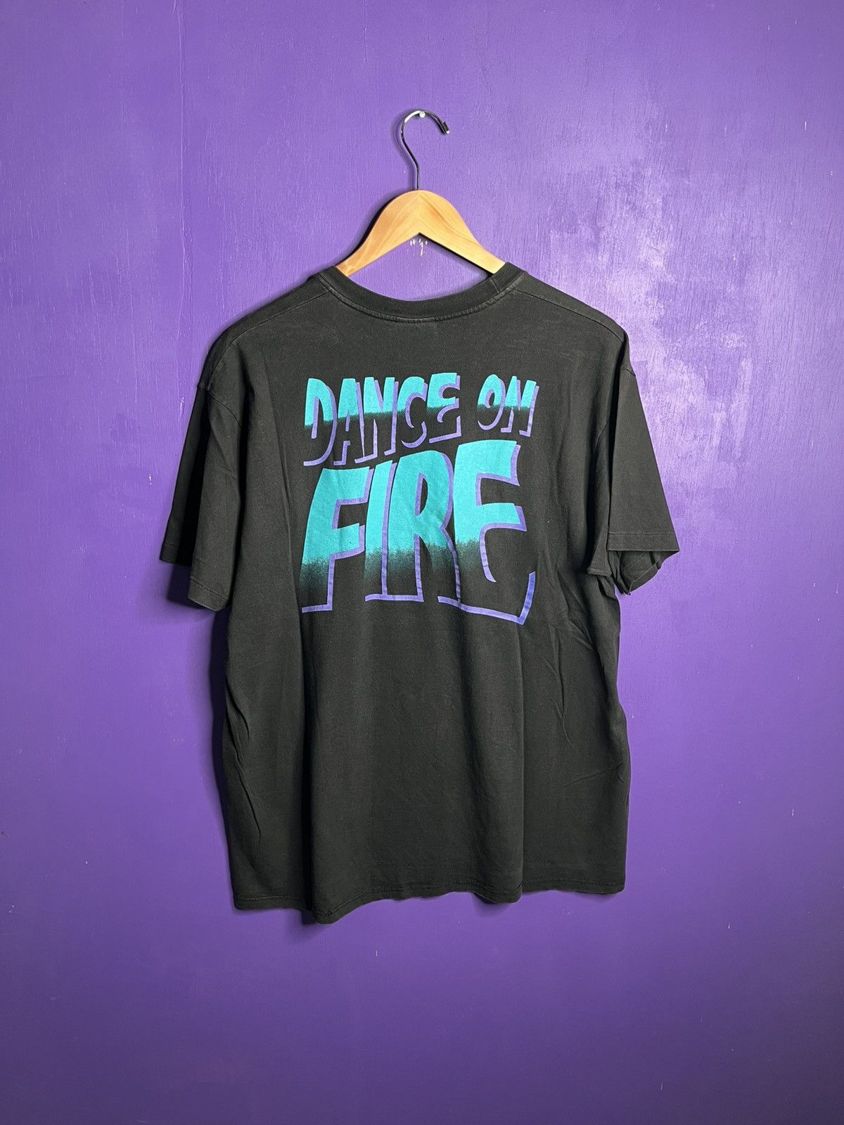Band Tees × Vintage Vintage 1990 The doors dance on fire tour t-shirt Size US XL / EU 56 / 4 - 2 Thumbnail