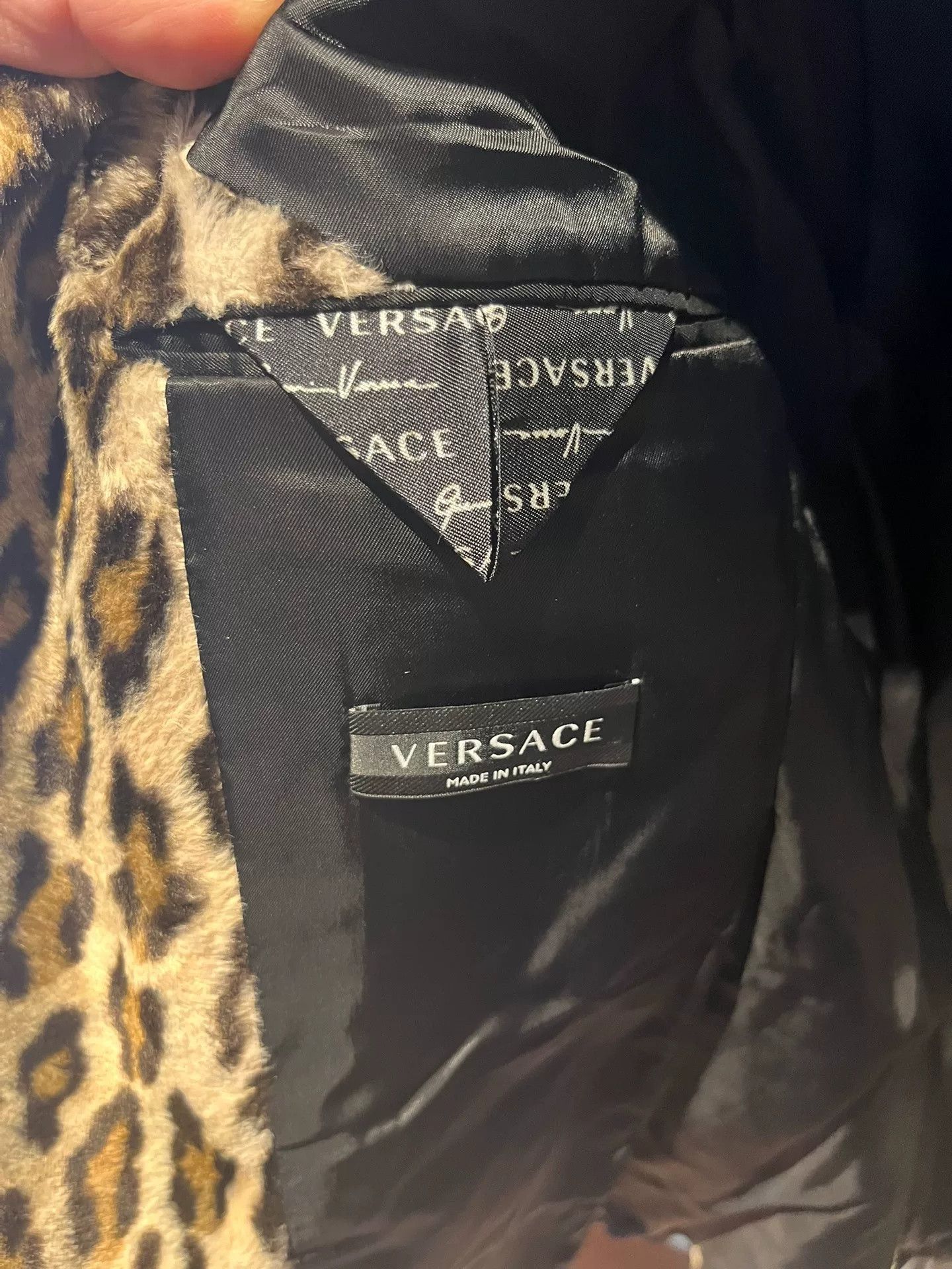 Versace Versace Main Line Plush Blazer Size US S / EU 44-46 / 1 - 5 Thumbnail