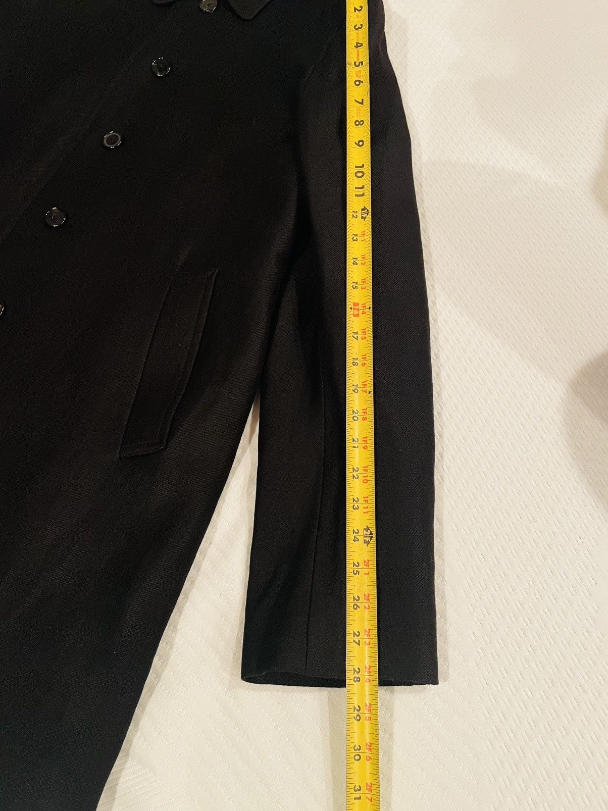 Ann Demeulemeester Ann’s Bravoure Black medium weight jacket. Size US XL / EU 56 / 4 - 2 Thumbnail