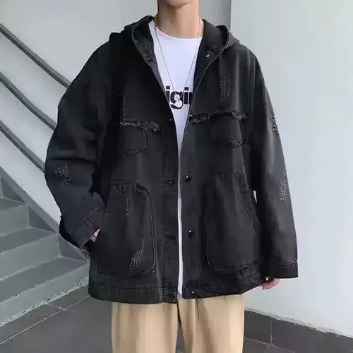 Japanese Brand Hikaru x Yuko Vintage Release Glamorous Denim Hoodie Jacket Size US XL / EU 56 / 4 - 7 Thumbnail