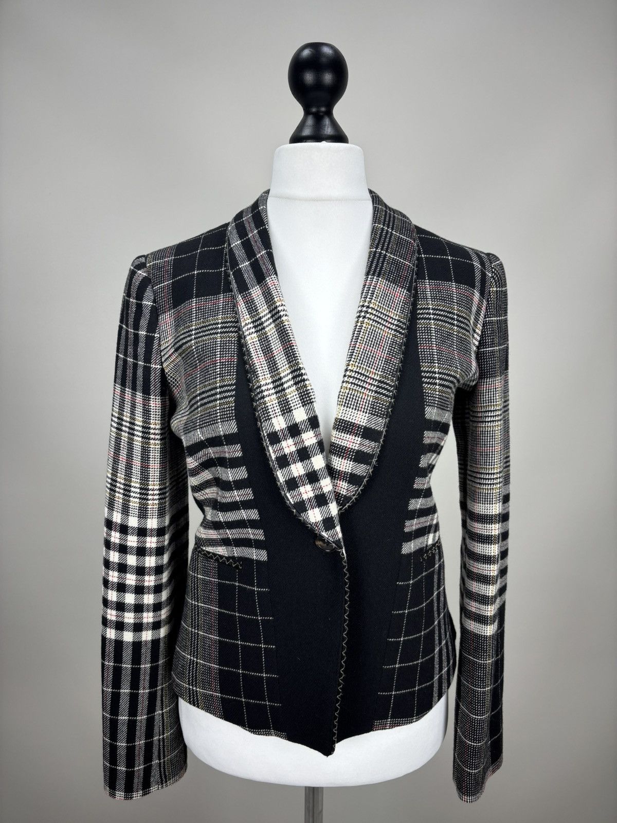 Armani Womens blazer Armani Jeans Size 6 Color Multicolor Size M / US 6-8 / IT 42-44 - 2 Thumbnail