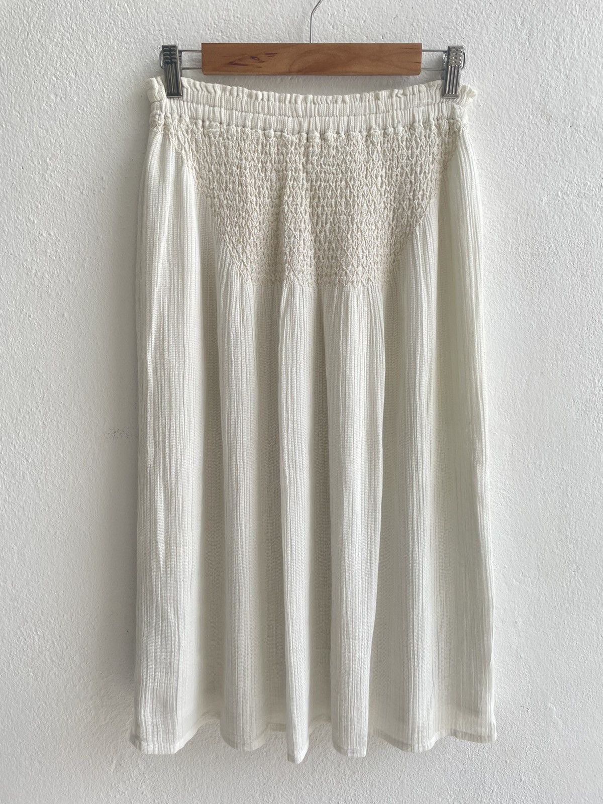Issey Miyake Vintage Plantation Long Skirts by Issey Miyake Size 26" / US 2 / IT 38 - 6 Thumbnail