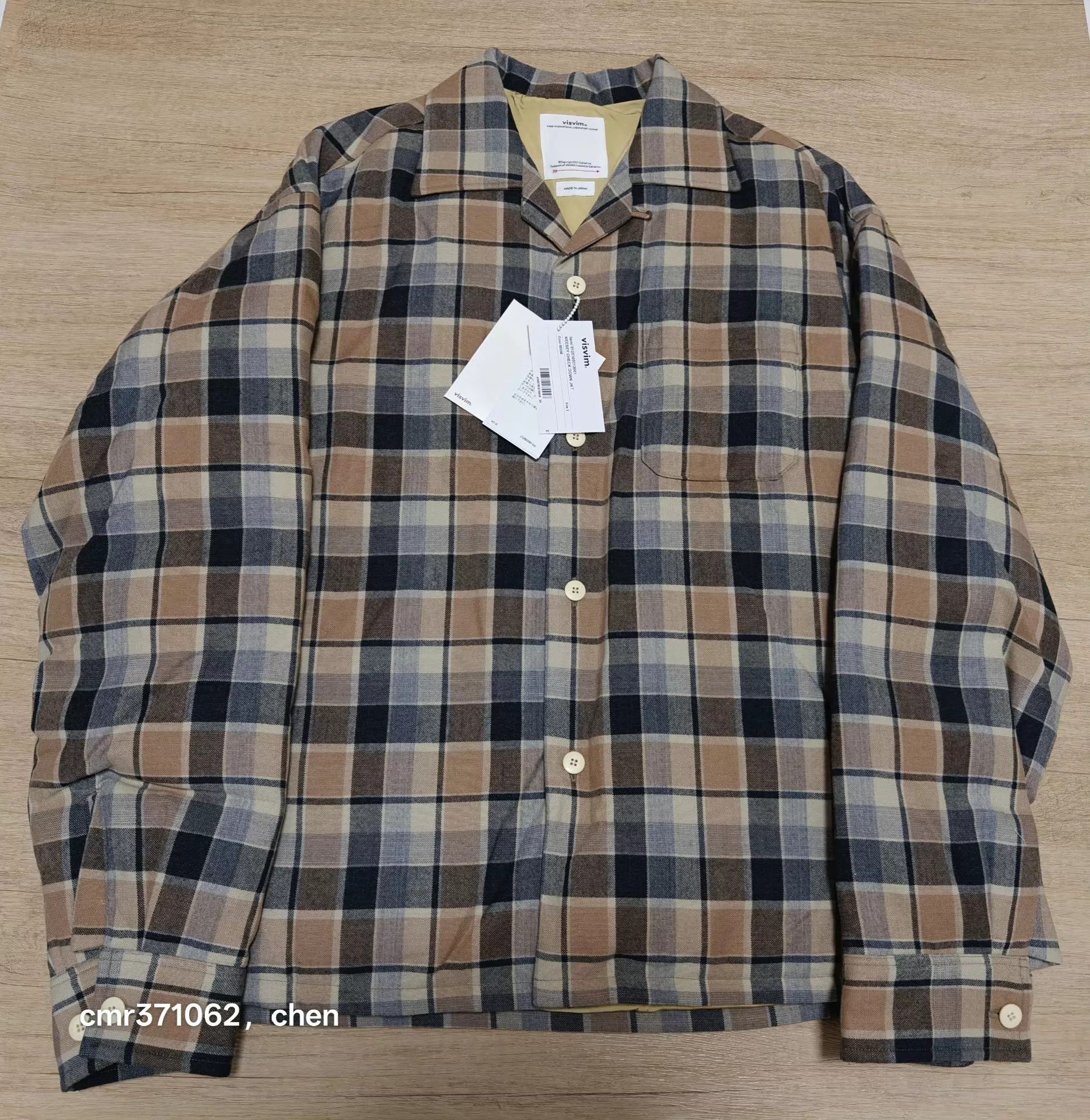 Visvim VISVIM RODNEY JKT F.I.L Limited 24SS duck down dyed and wa