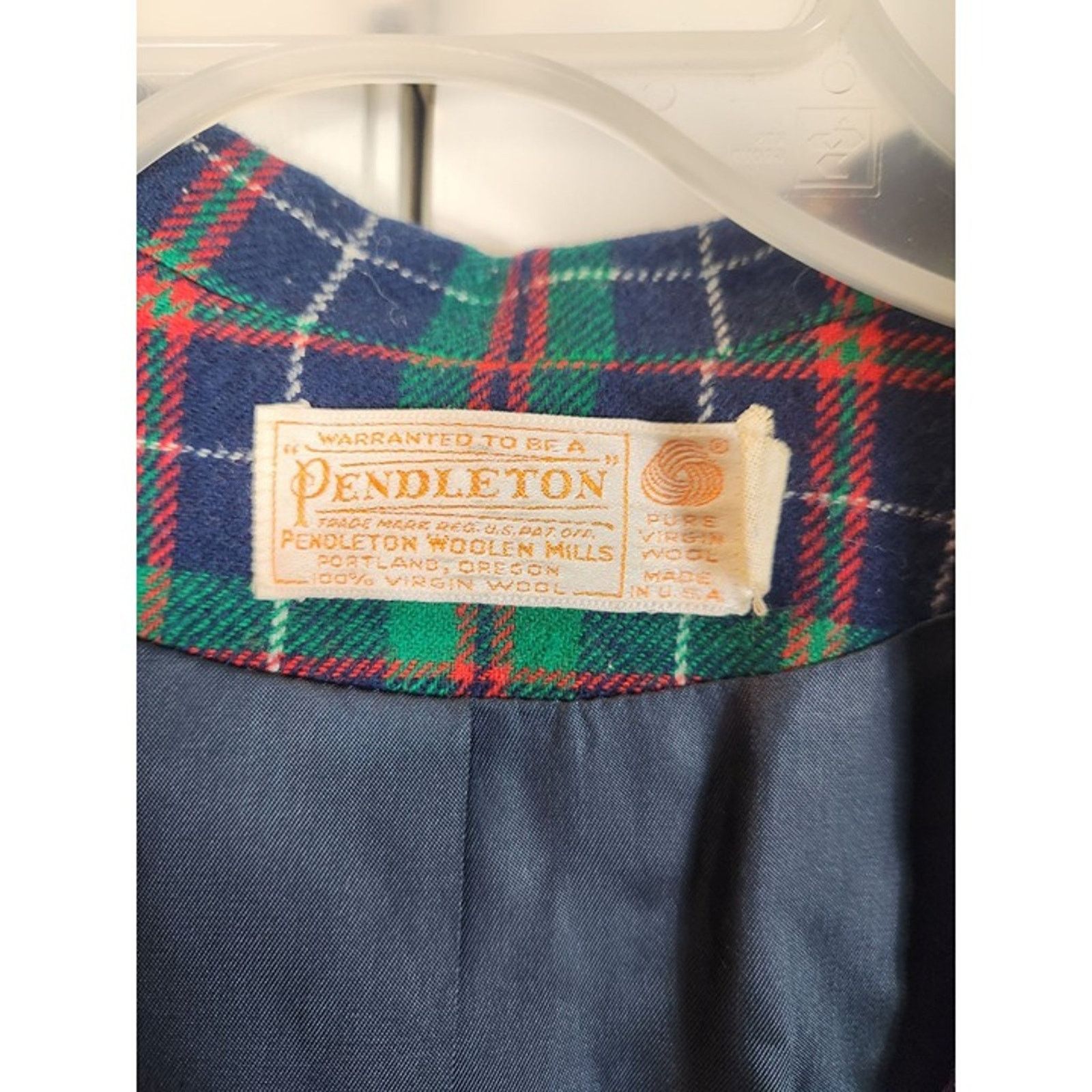 Pendleton Vintage Pendleton Made in the U.S.A women's Blazer Size L / US 10 / IT 46 - 3 Thumbnail
