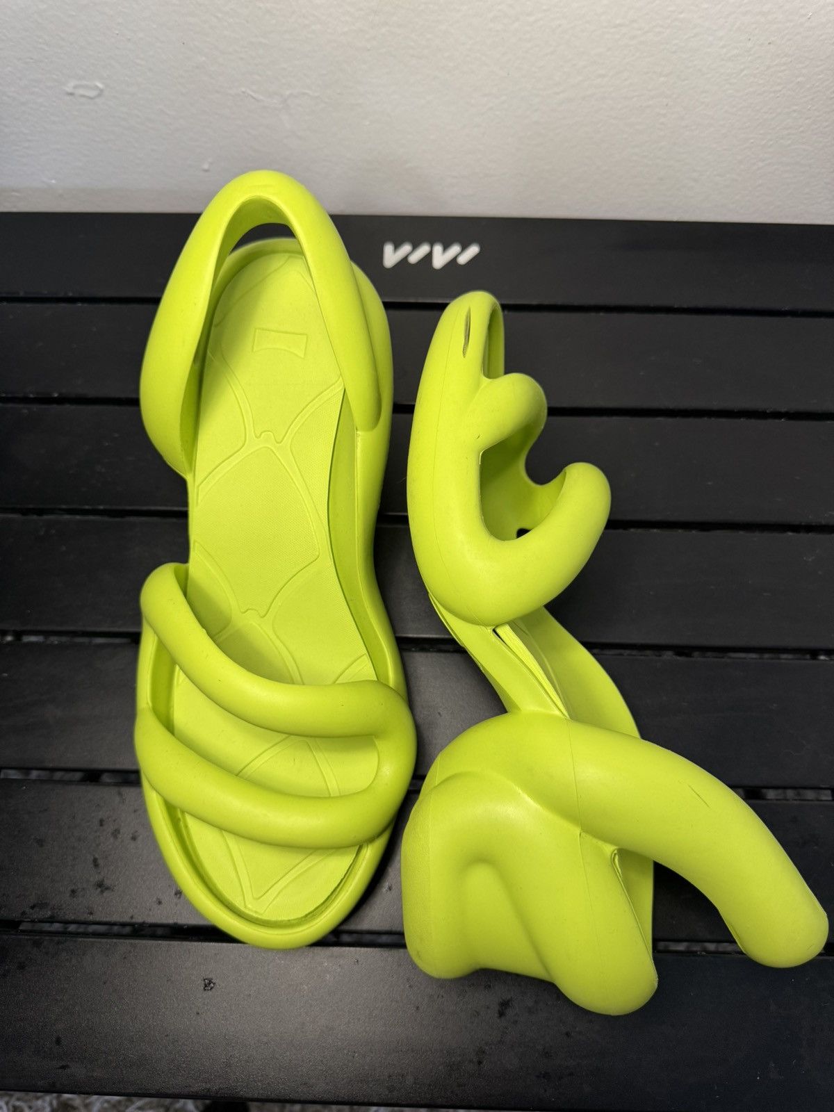 Camper Neon green CAMPER Kobarah Rubber Heels Size US 9 / IT 39 - 2 Thumbnail