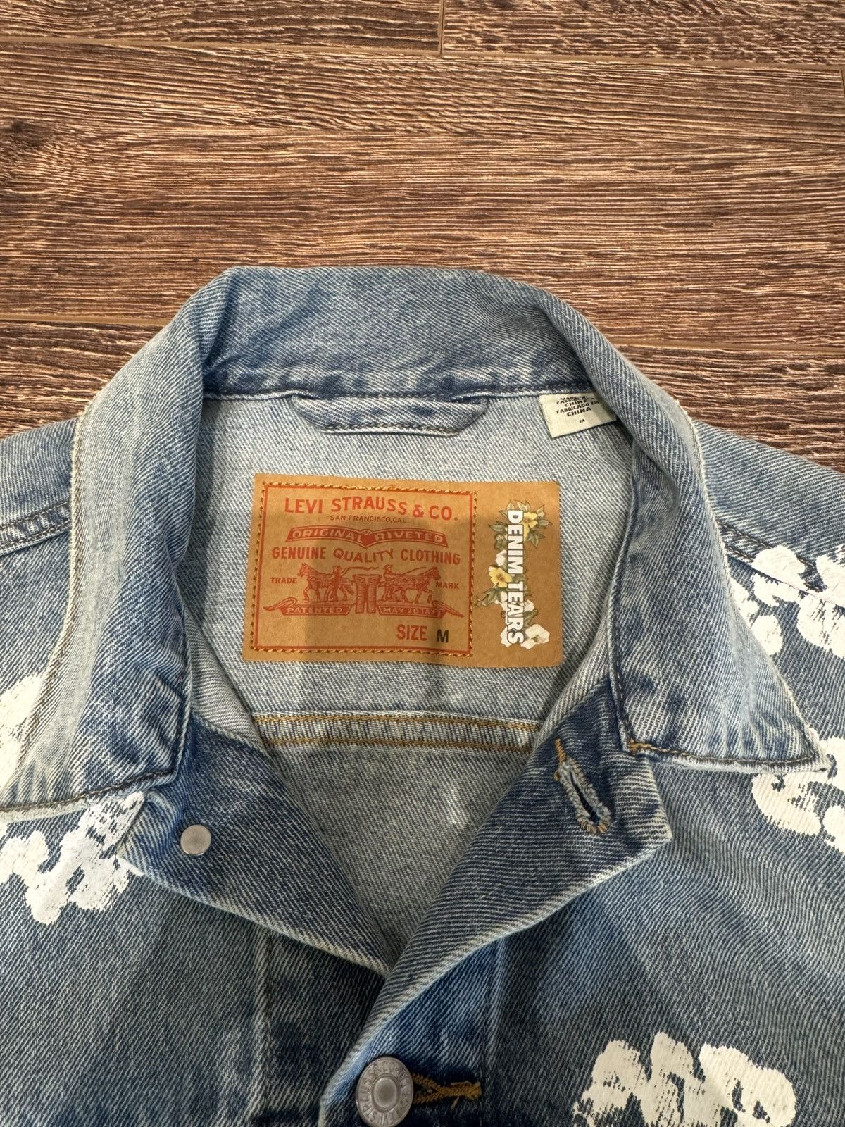 DENIM TEARS Denim tears cotton jean jacket Size US M / EU 48-50 / 2 - 3 Thumbnail