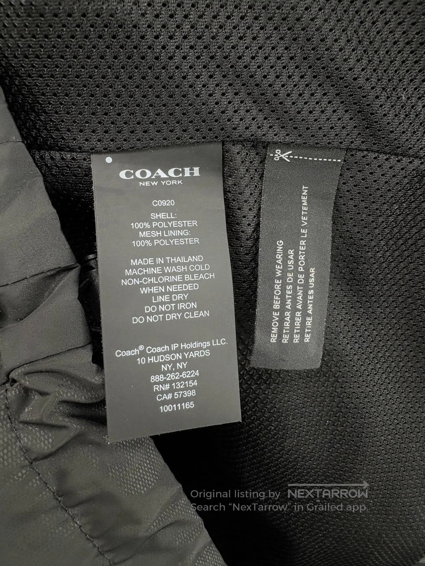 Coach COACH Monogram Logo Jacket. Size US XL / EU 56 / 4 - 4 Thumbnail