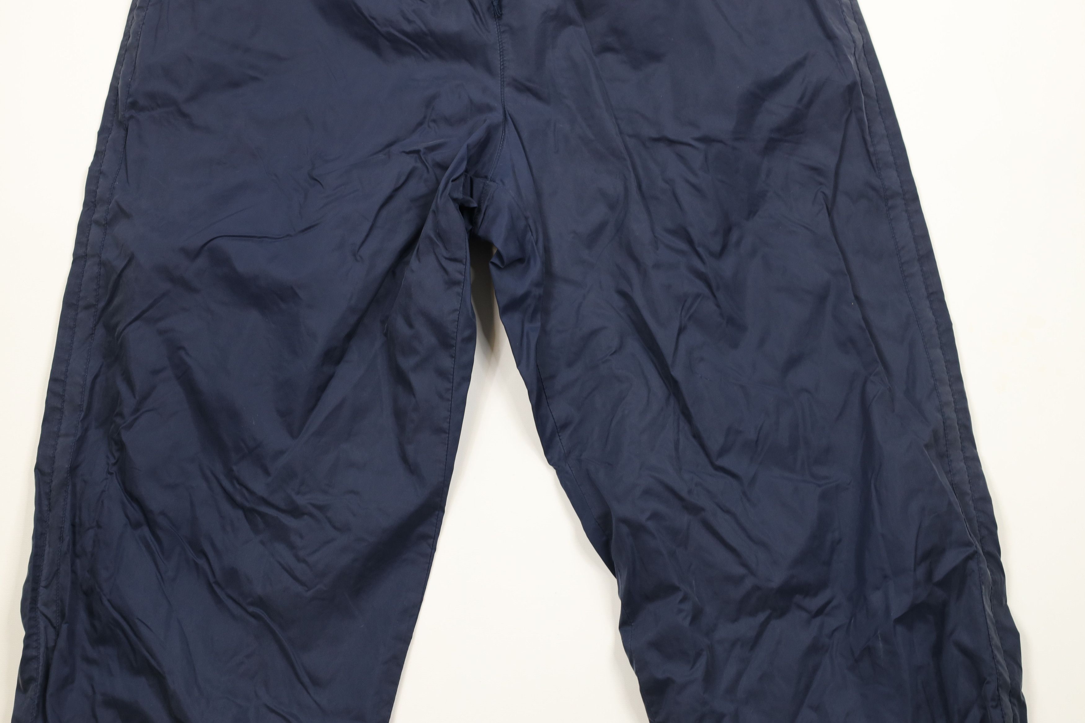 Nike × Vintage Vintage 90s Y2K Nike Travis Scott Mini Swoosh Wide Leg Pants Size US 38 / EU 54 - 3 Thumbnail